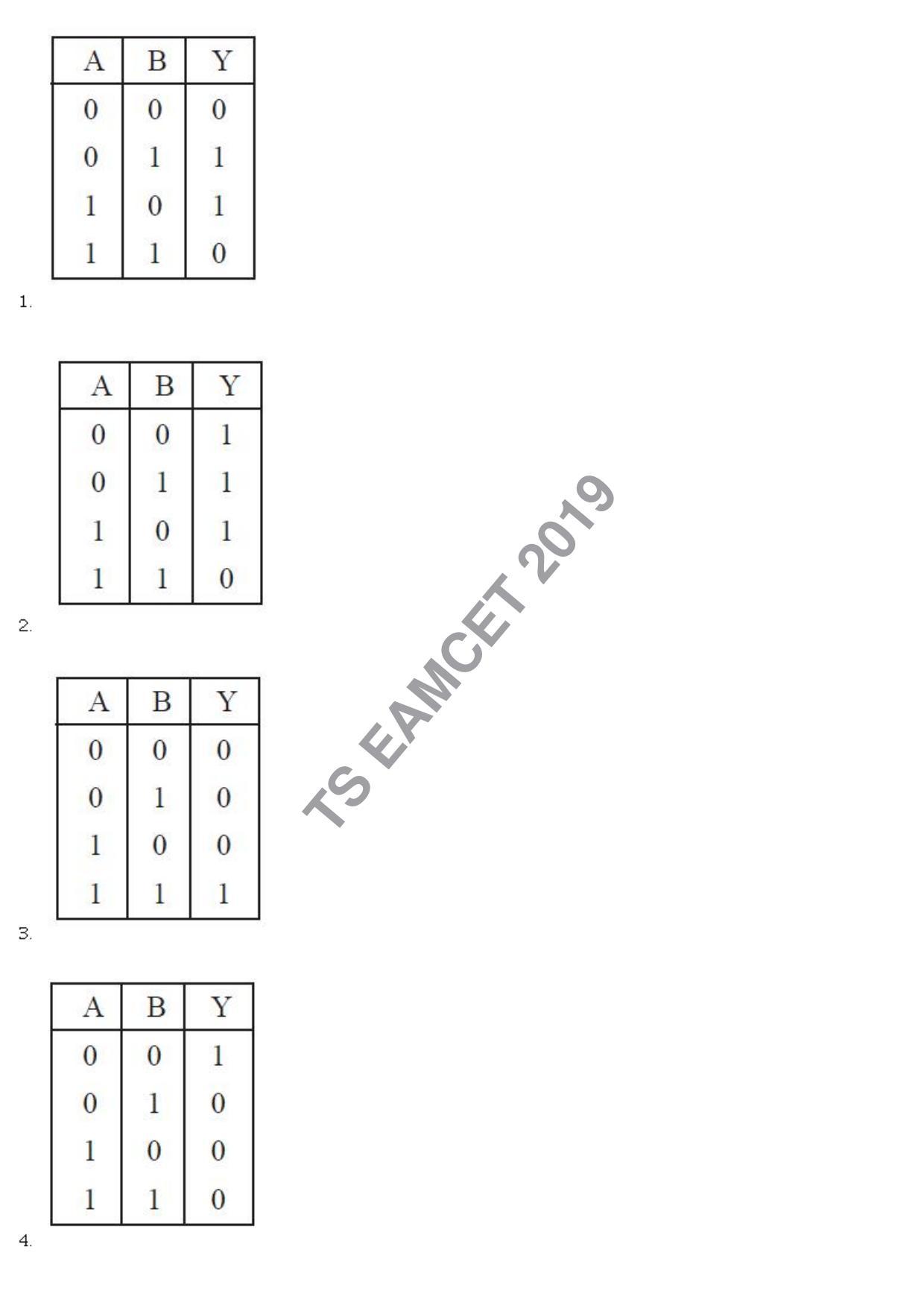 TS EAMCET 2019 Engineering Question Paper with Key (3 May 2019 Afternoon) - Page 86