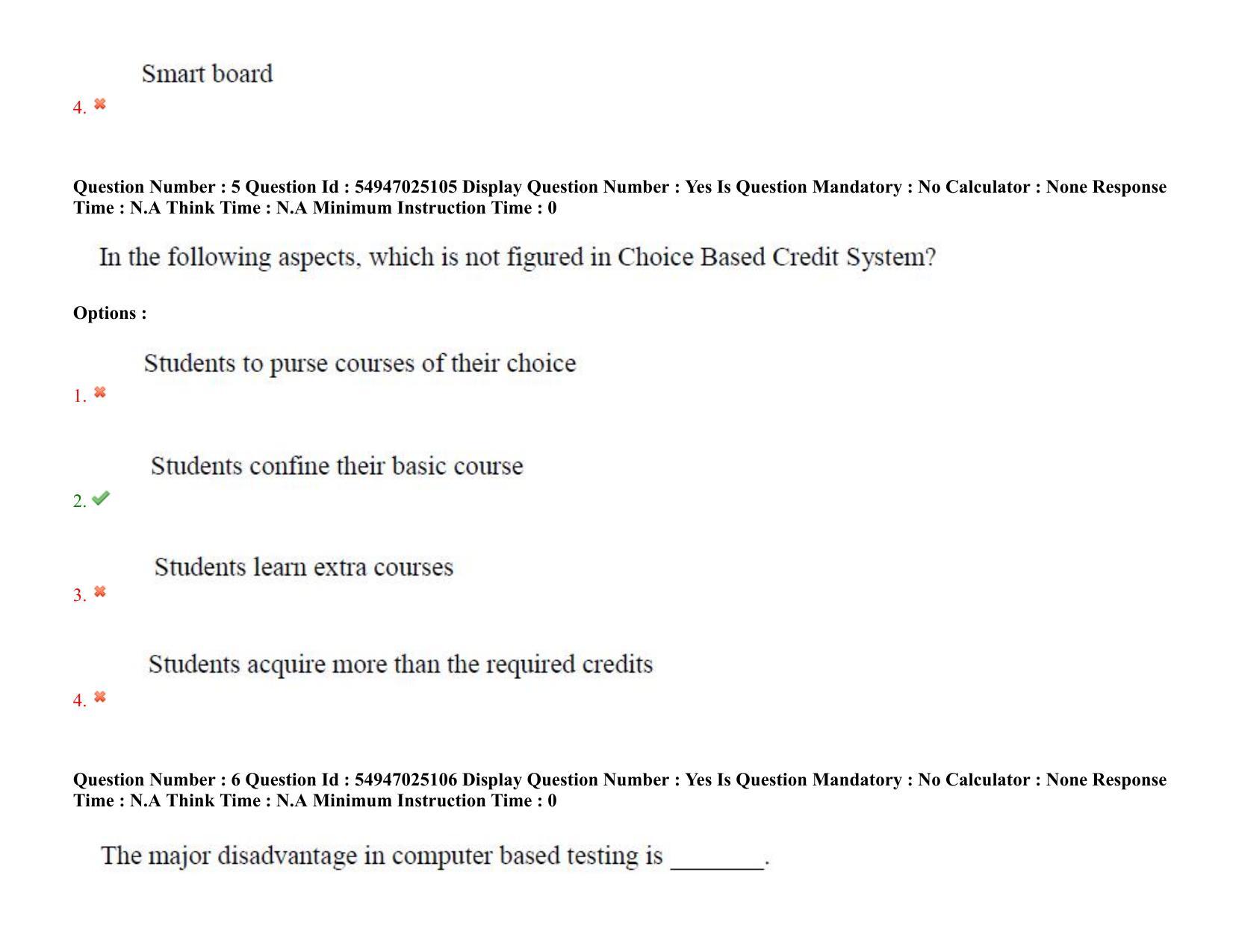 AP RCET 2022: Music - 18-10-2022 (Tuesday) Session-I: Question Paper With keys - Page 5