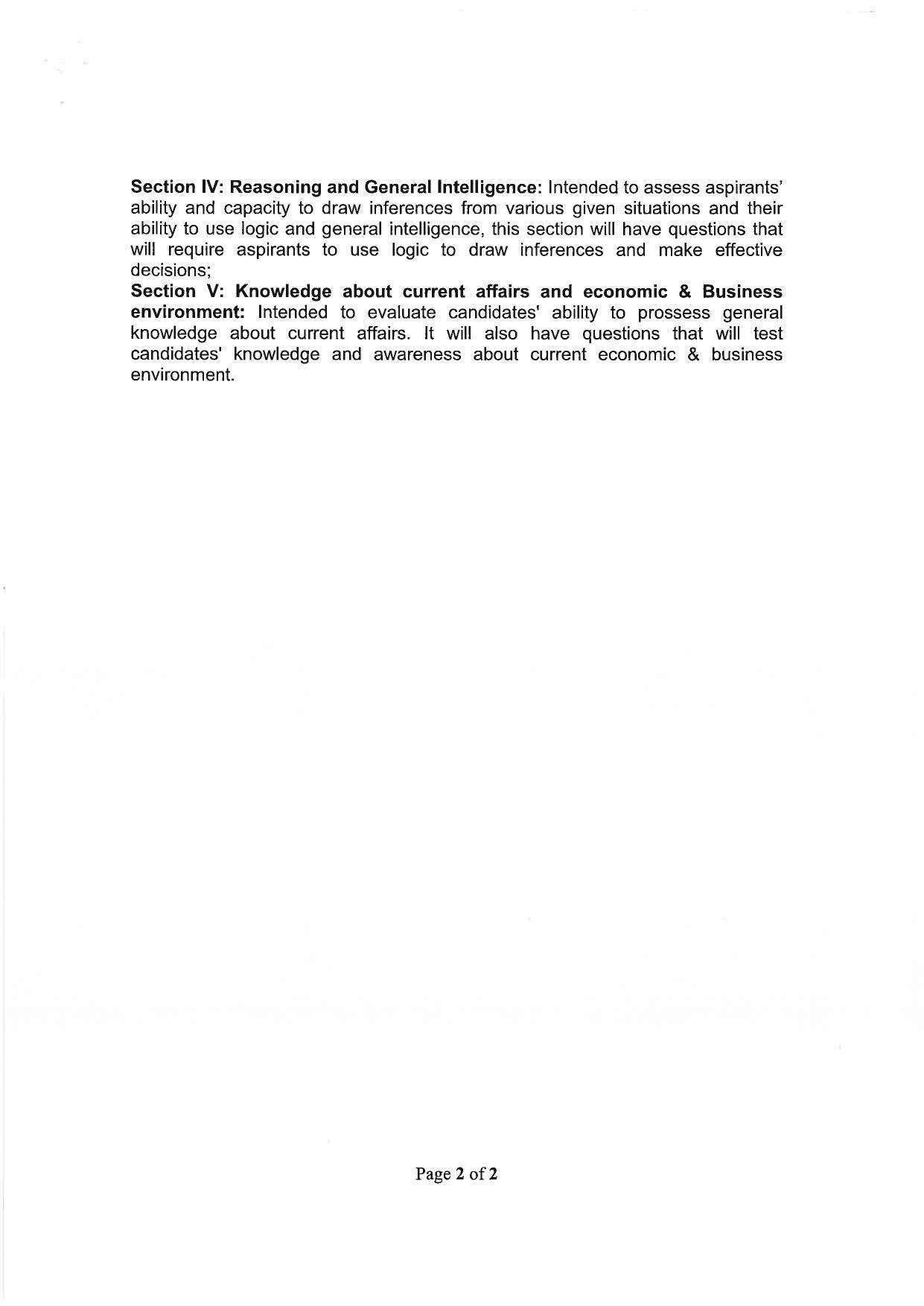 JMI Entrance Exam M56-M.B.A. (Executive) (Self-Financed) Syllabus - Page 2
