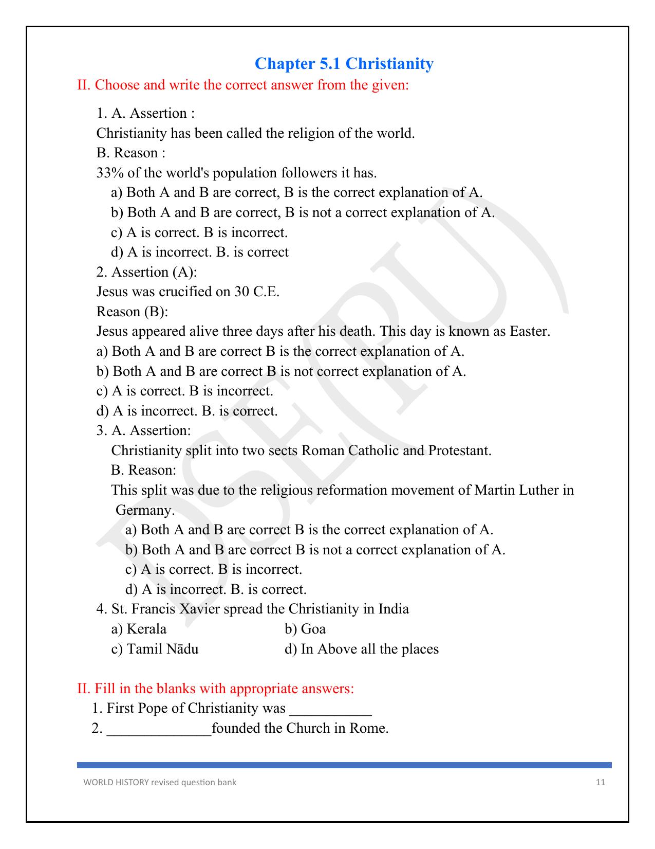 Karnataka 1st PUC Question Bank 2025 - History English - Page 11