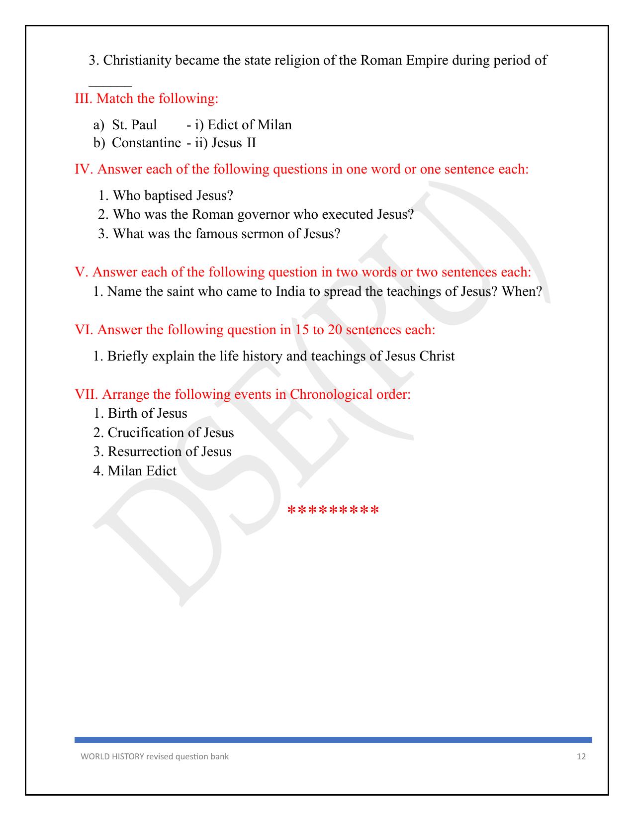 Karnataka 1st PUC Question Bank 2025 - History English - Page 12