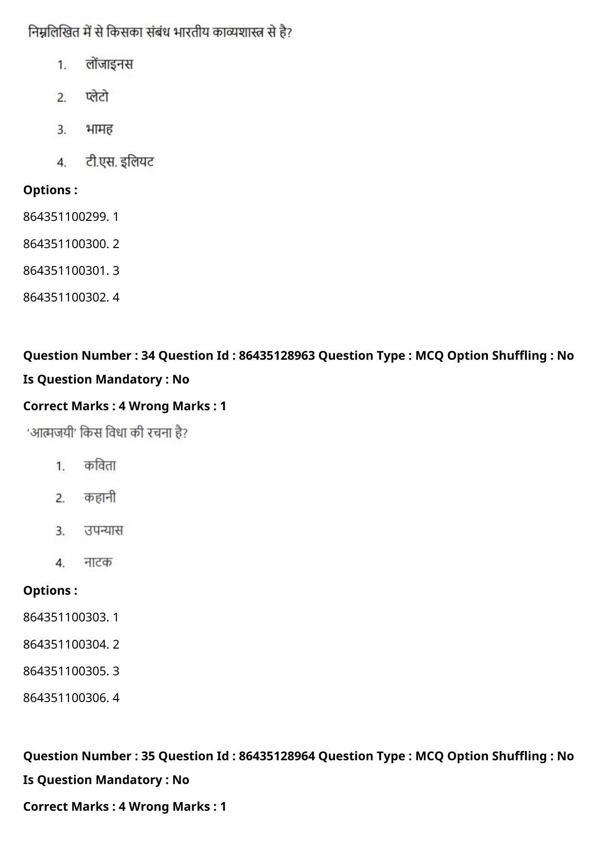 CUET PG 2021 PGQP06 Question Paper - Page 19
