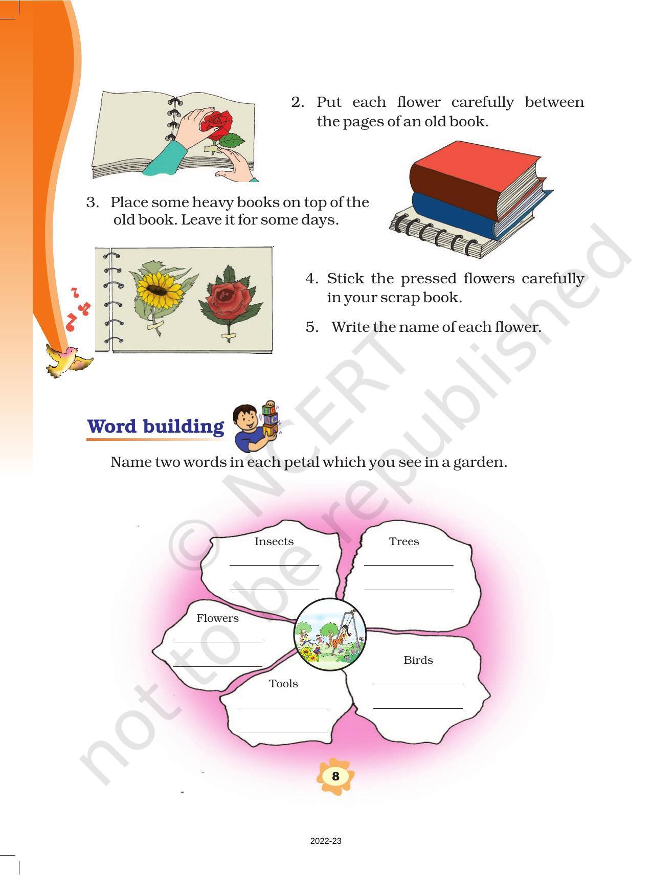NCERT Book for Class 3 English: Unit I.1-Good Morning - Page 8