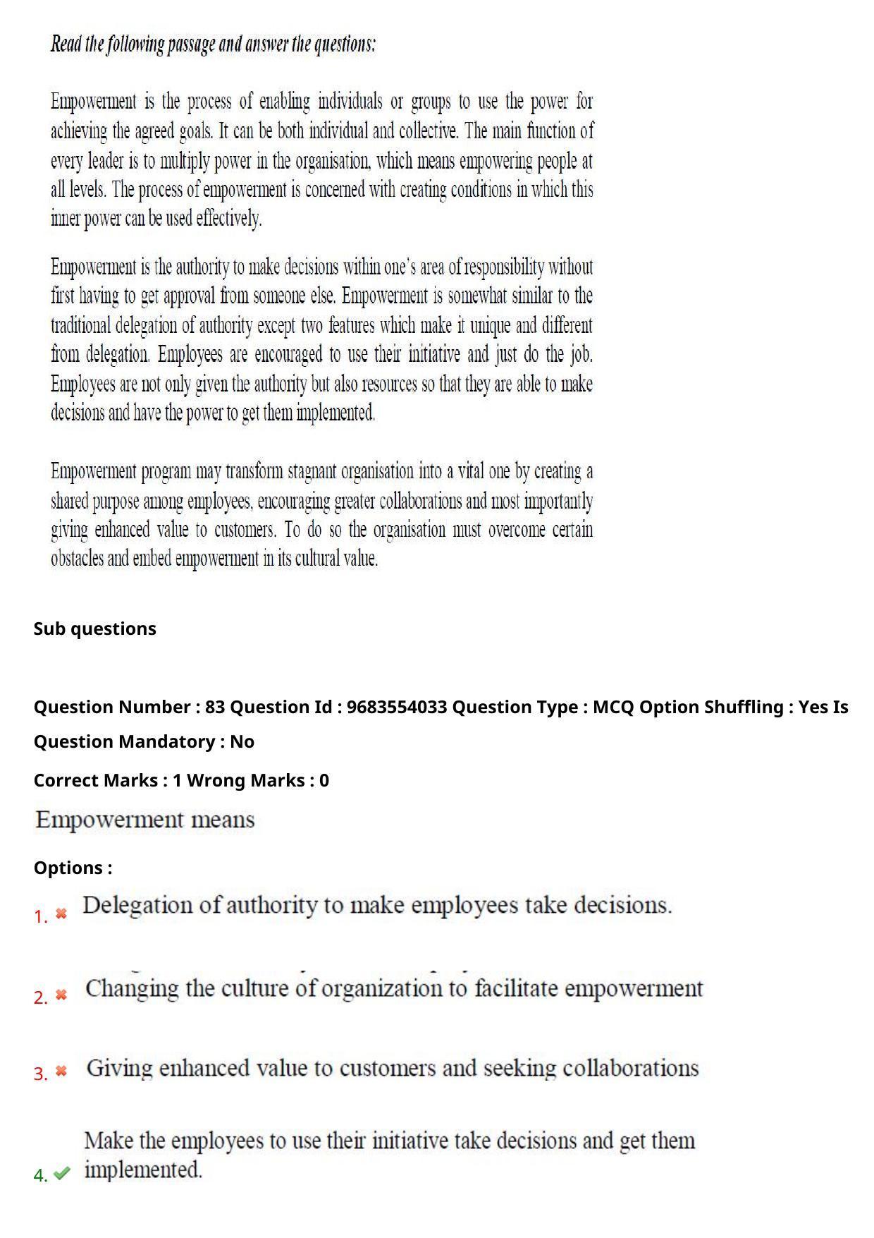 TS CPGET 2021 M.Com (Shift 1) Question Paper with Answer Key - Page 74