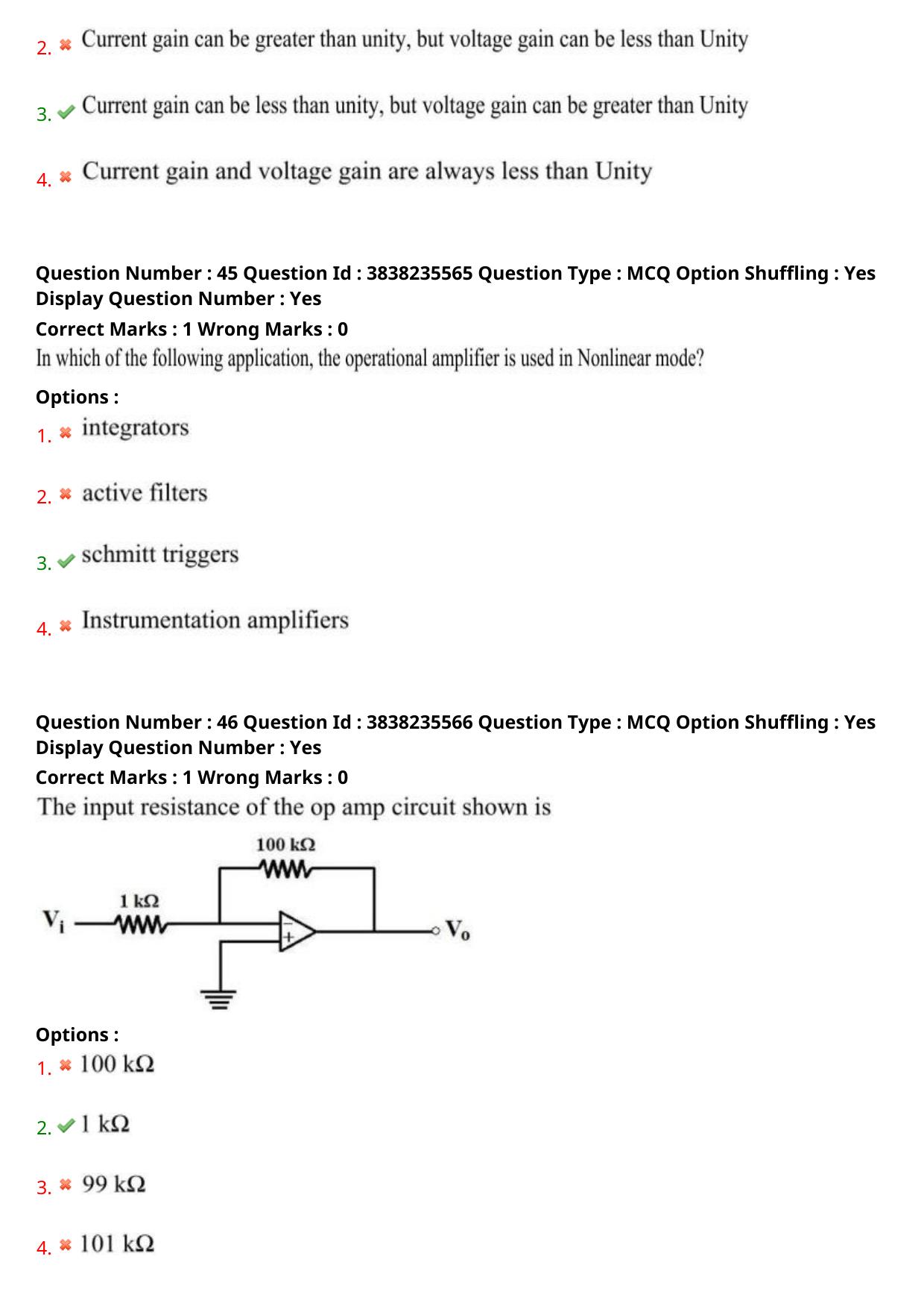 TS PGECET 2024: Instrumentation Engineering Question Papers with Answer - Page 20