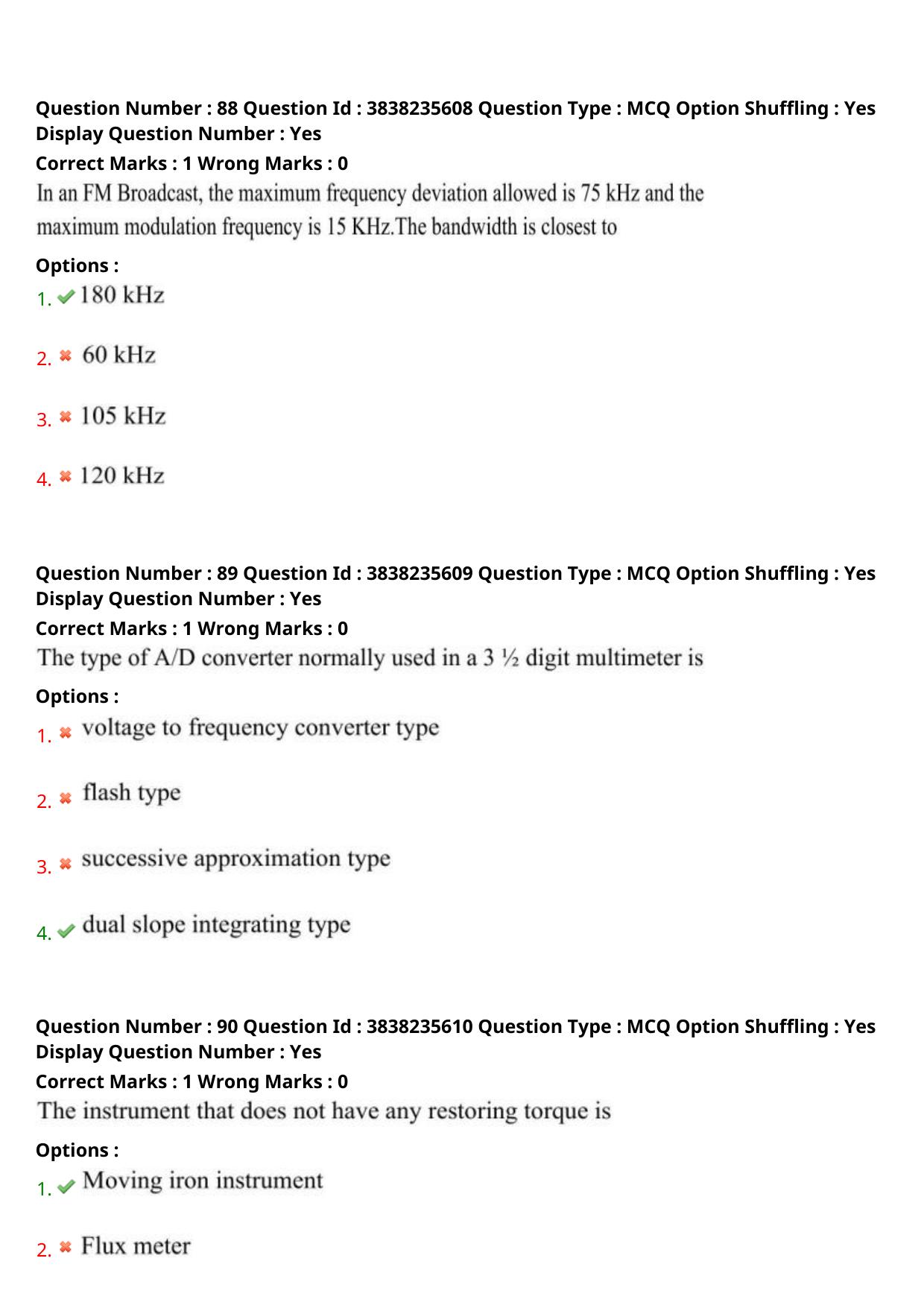 TS PGECET 2024: Instrumentation Engineering Question Papers with Answer - Page 38