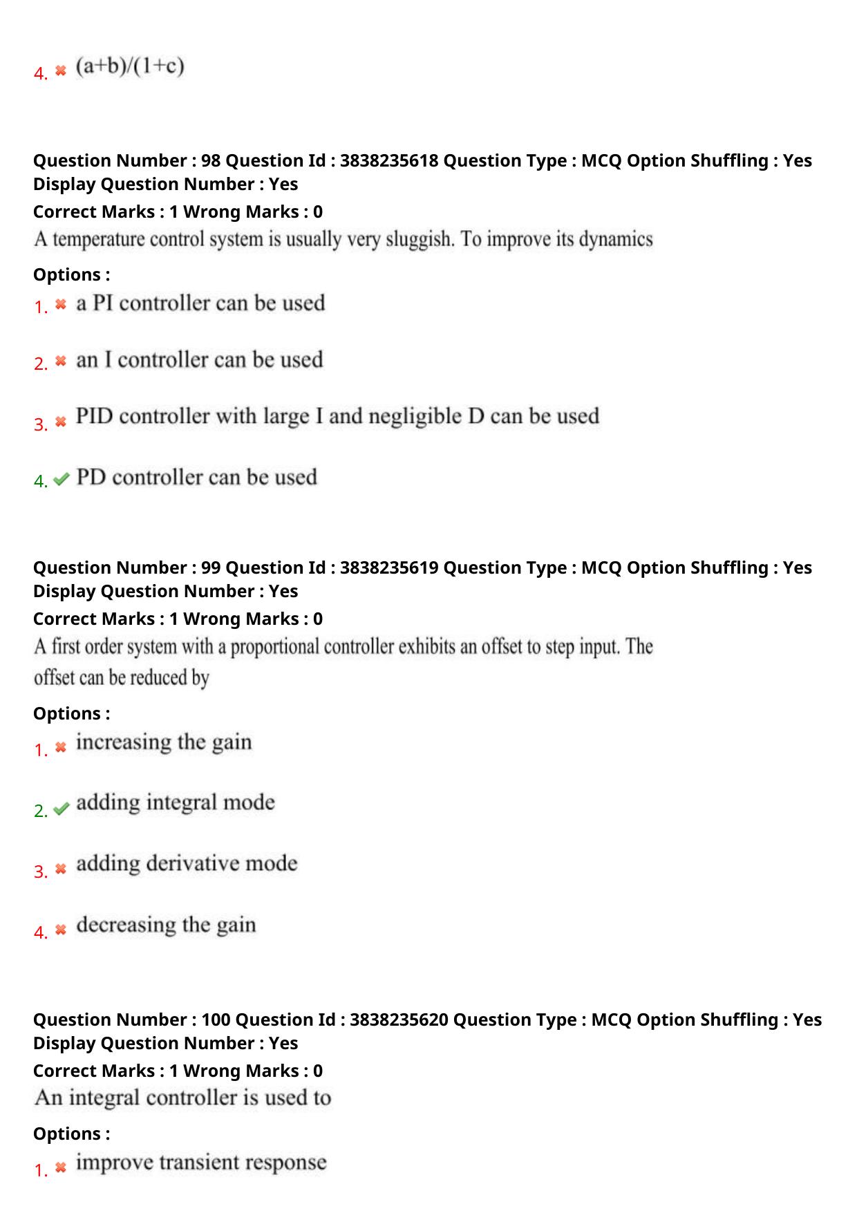TS PGECET 2024: Instrumentation Engineering Question Papers with Answer - Page 42