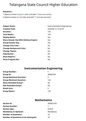 TS PGECET 2024: Instrumentation Engineering Question Papers with Answer