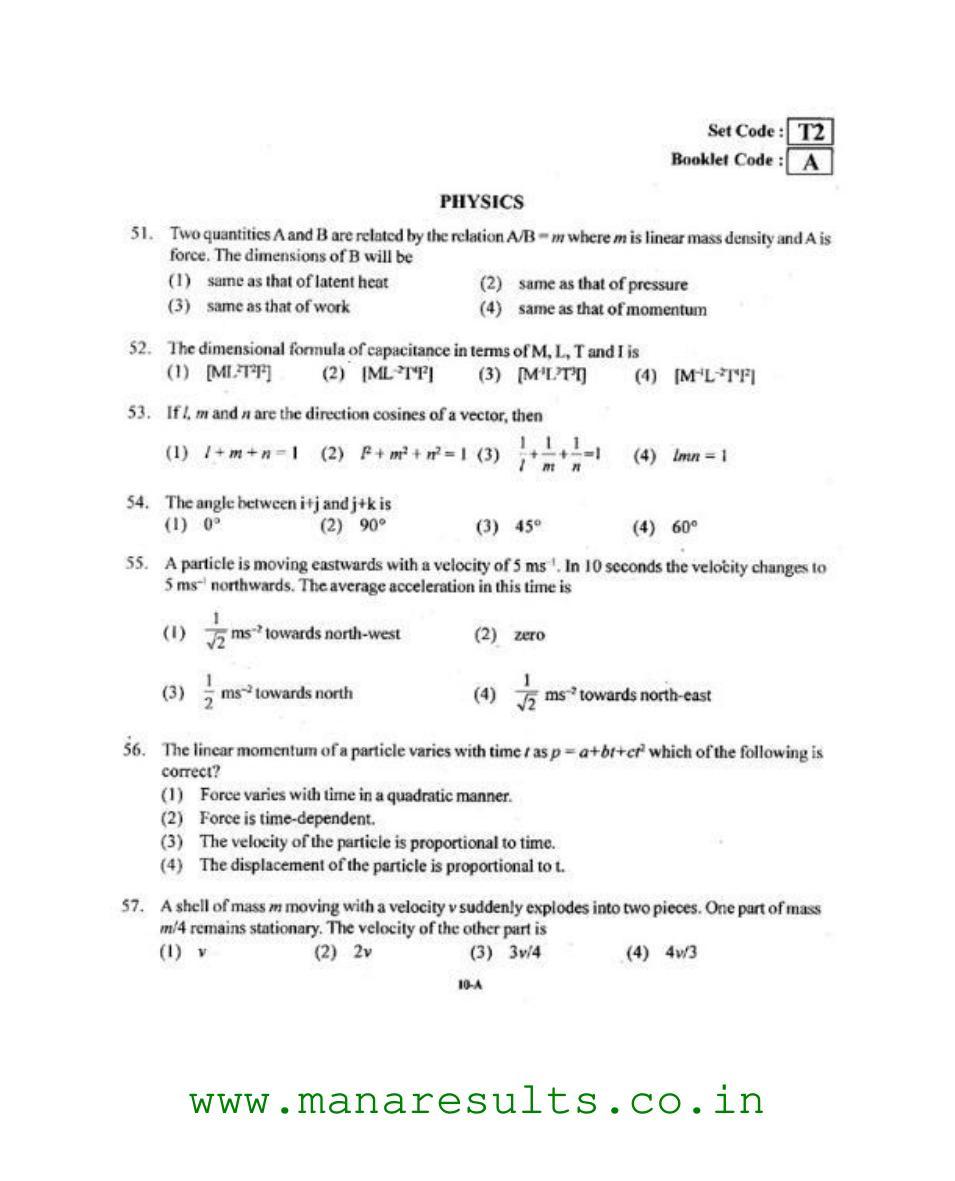 AP ECET 2015 Civil Engineering Old Previous Question Papers - Page 9