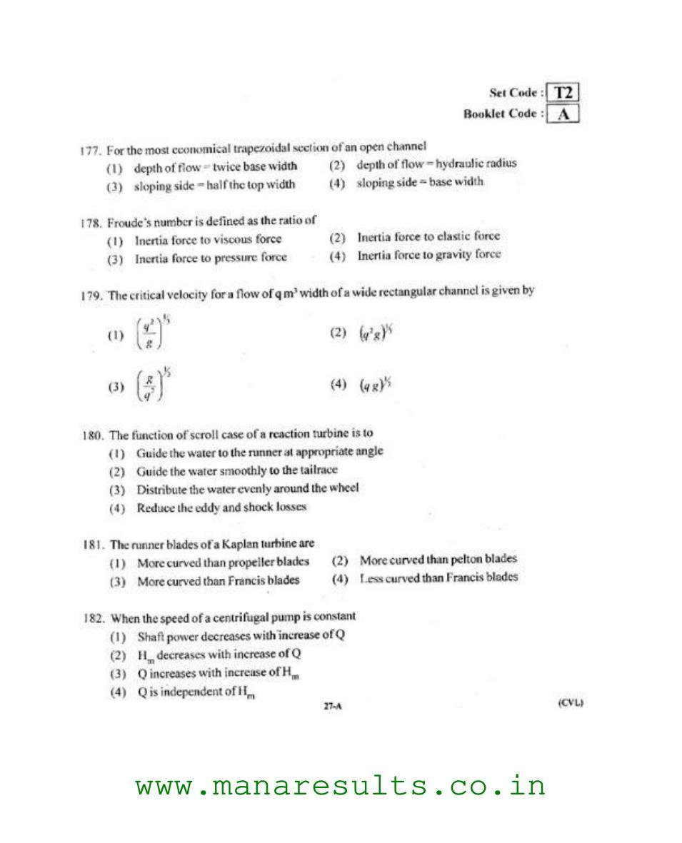 AP ECET 2015 Civil Engineering Old Previous Question Papers - Page 26