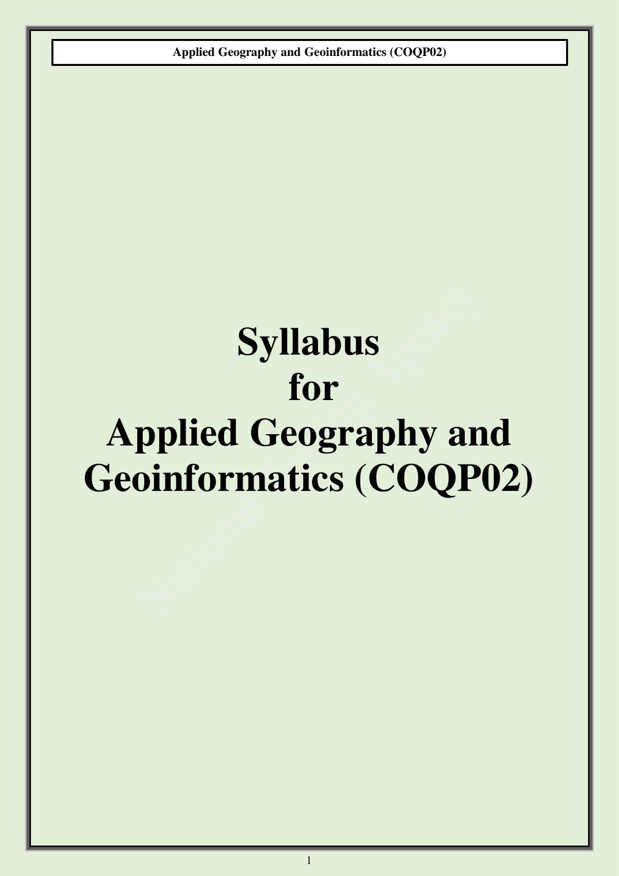 CUET PG Common Syllabus - Page 4