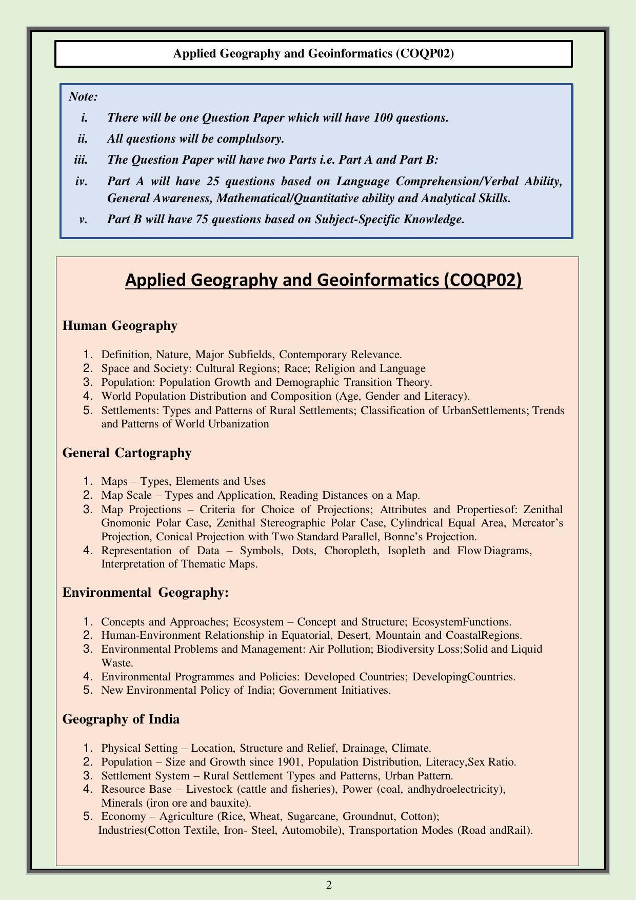 CUET PG Common Syllabus - Page 5