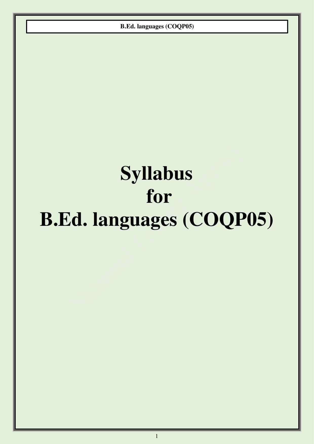 CUET PG Common Syllabus - Page 11