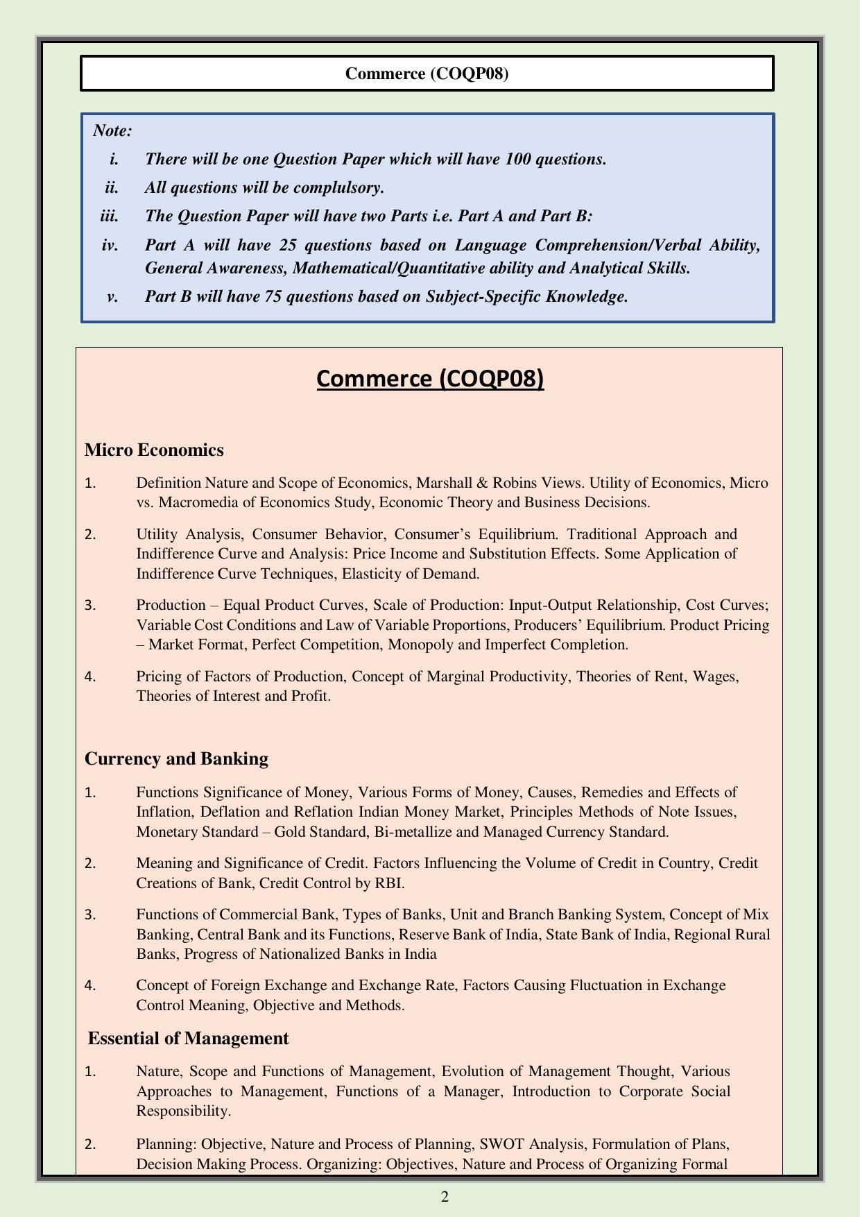 CUET PG Common Syllabus - Page 18