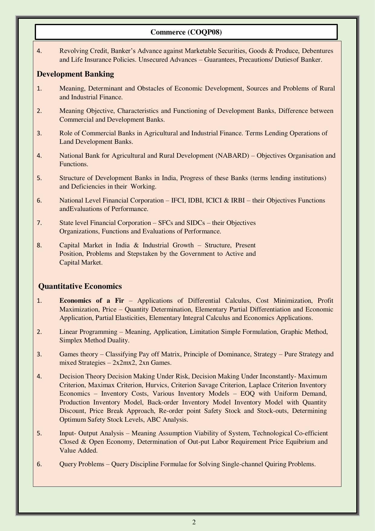 CUET PG Common Syllabus - Page 26