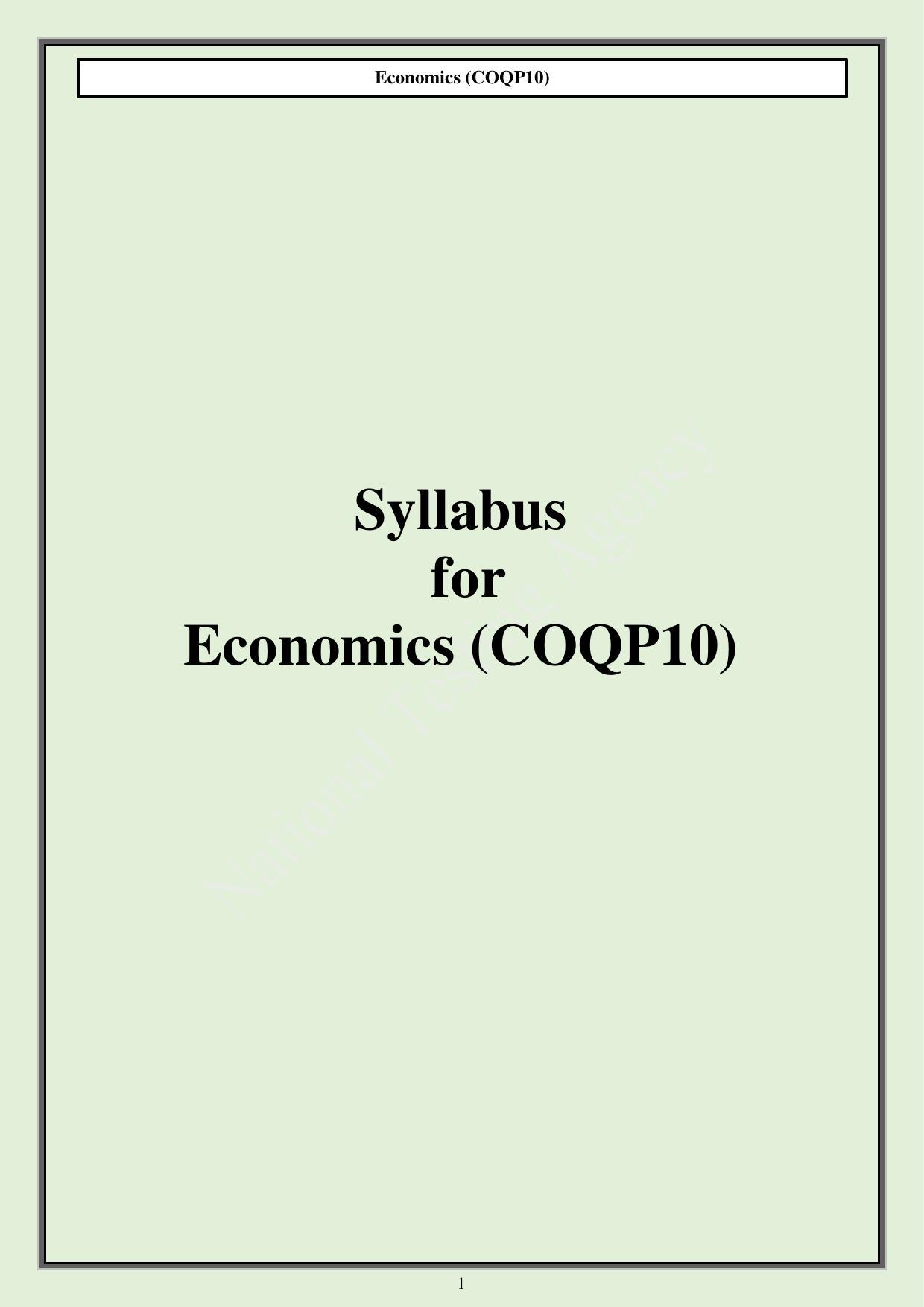 CUET PG Common Syllabus - Page 29