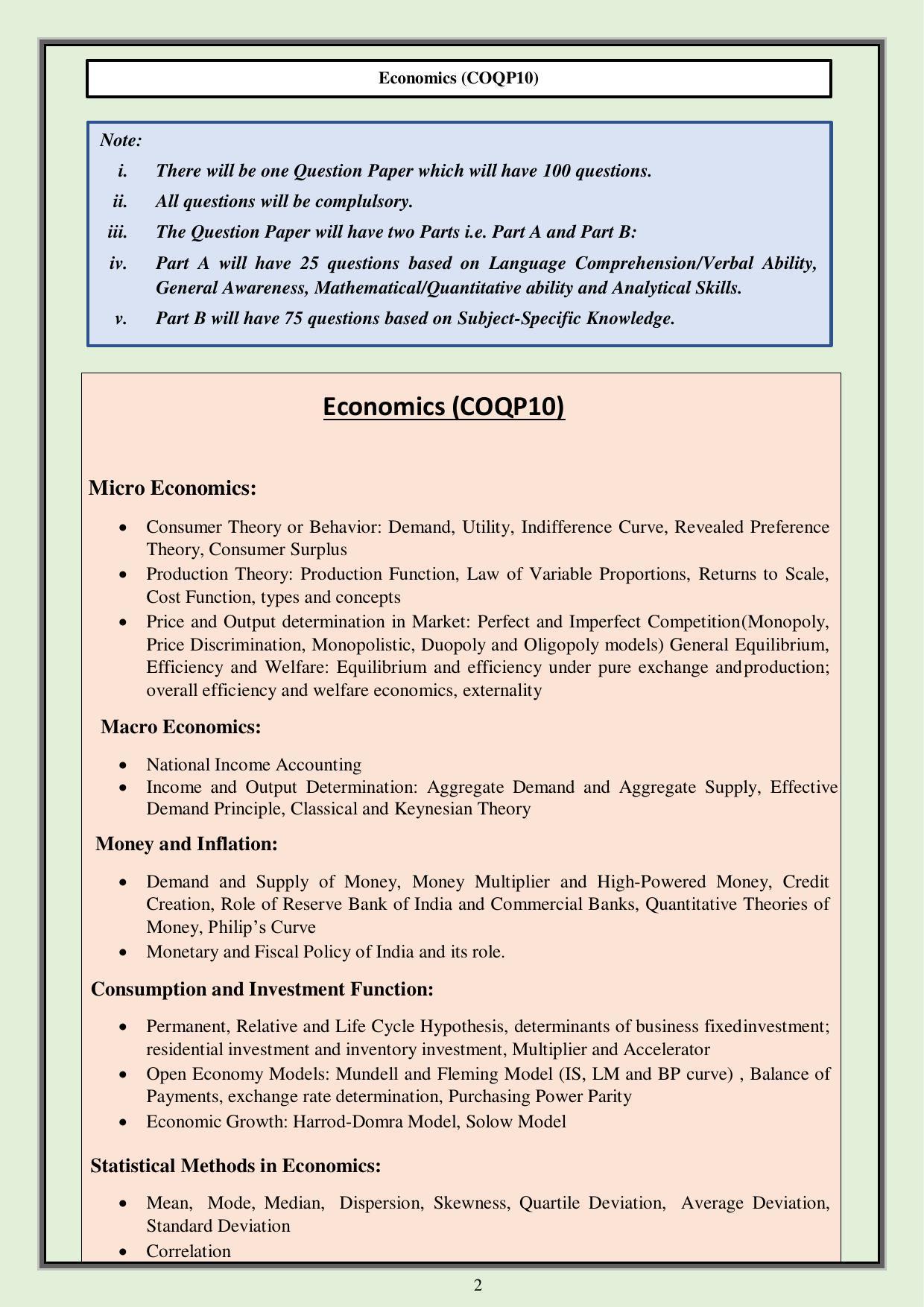 CUET PG Common Syllabus - Page 30