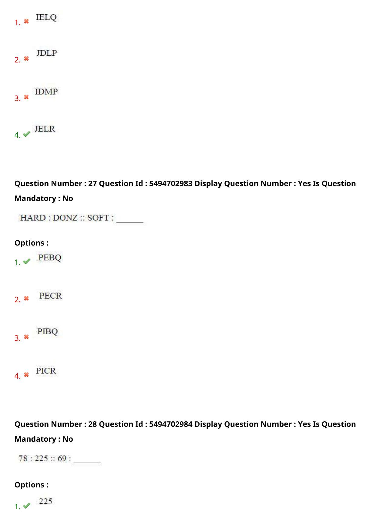 AP ICET 2021 - Shift 1 Question Paper With Preliminary Keys - Page 21