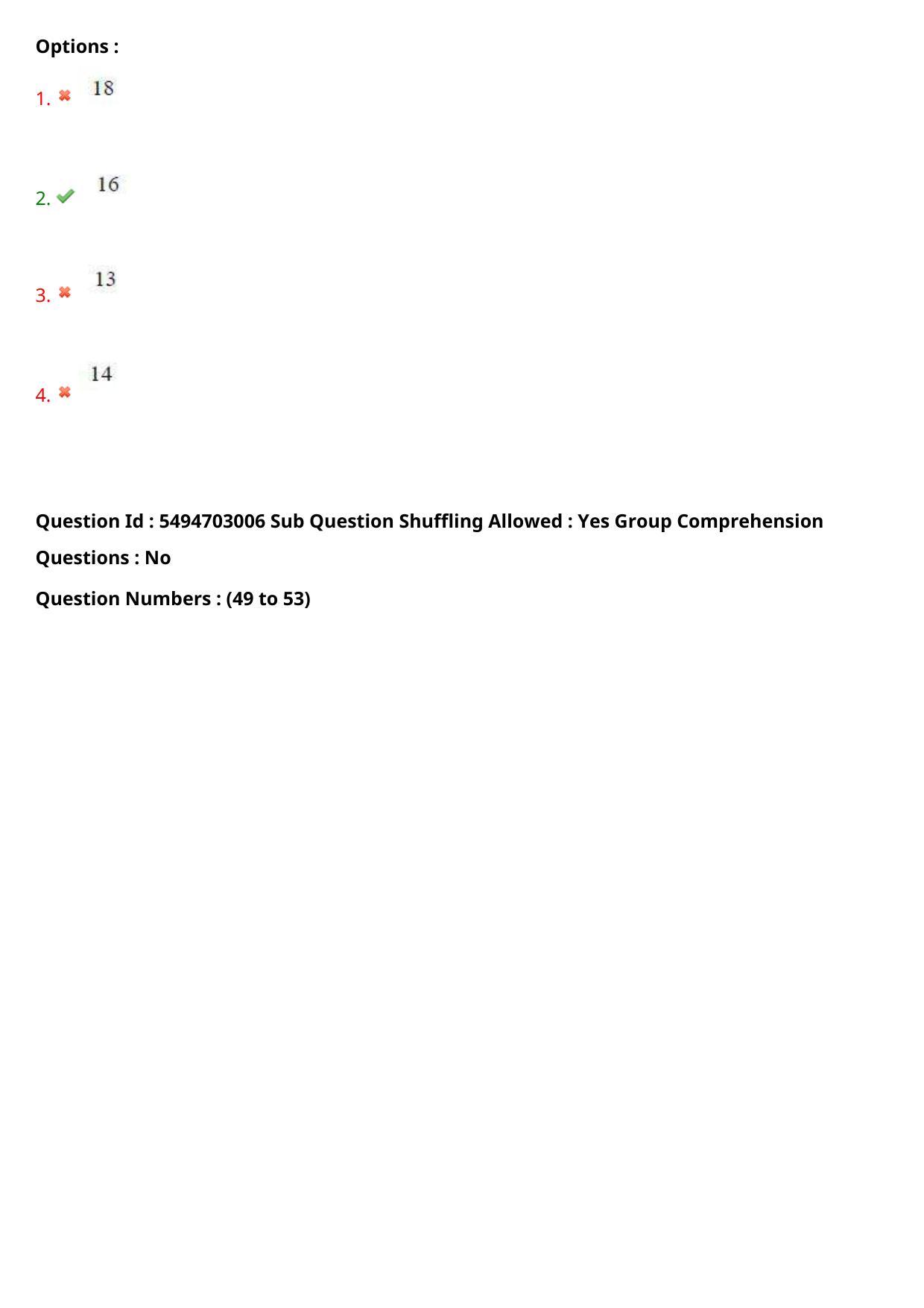 AP ICET 2021 - Shift 1 Question Paper With Preliminary Keys - Page 36