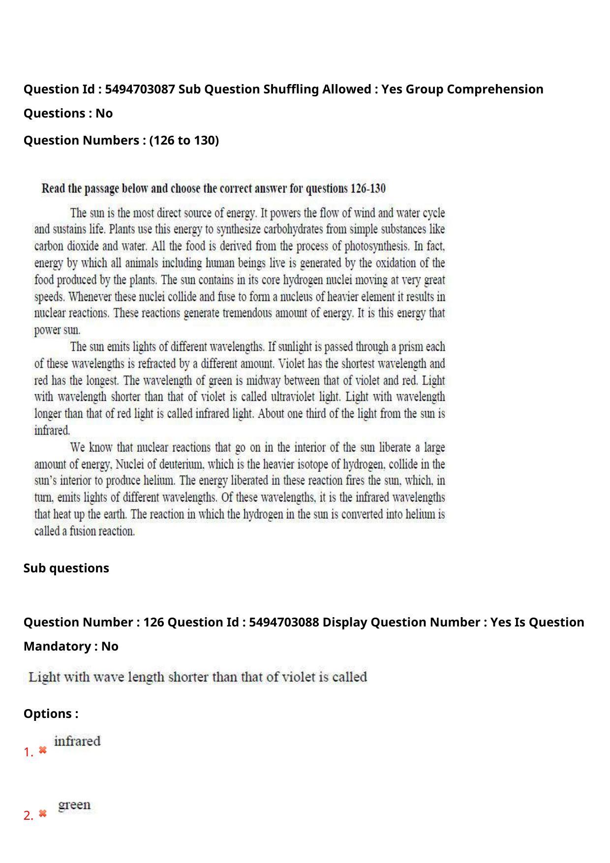 AP ICET 2021 - Shift 1 Question Paper With Preliminary Keys - Page 86