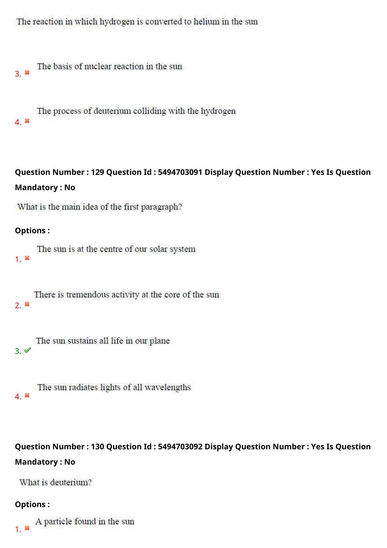 AP ICET 2021 - Shift 1 Question Paper With Preliminary Keys - Page 88