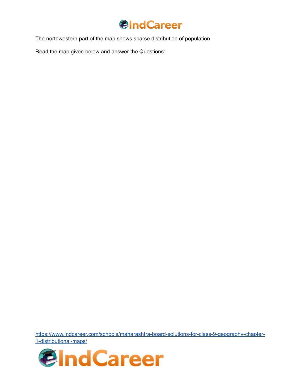 Maharashtra Board Solutions for Class 9- Geography: Chapter 1- Distributional Maps - Page 10