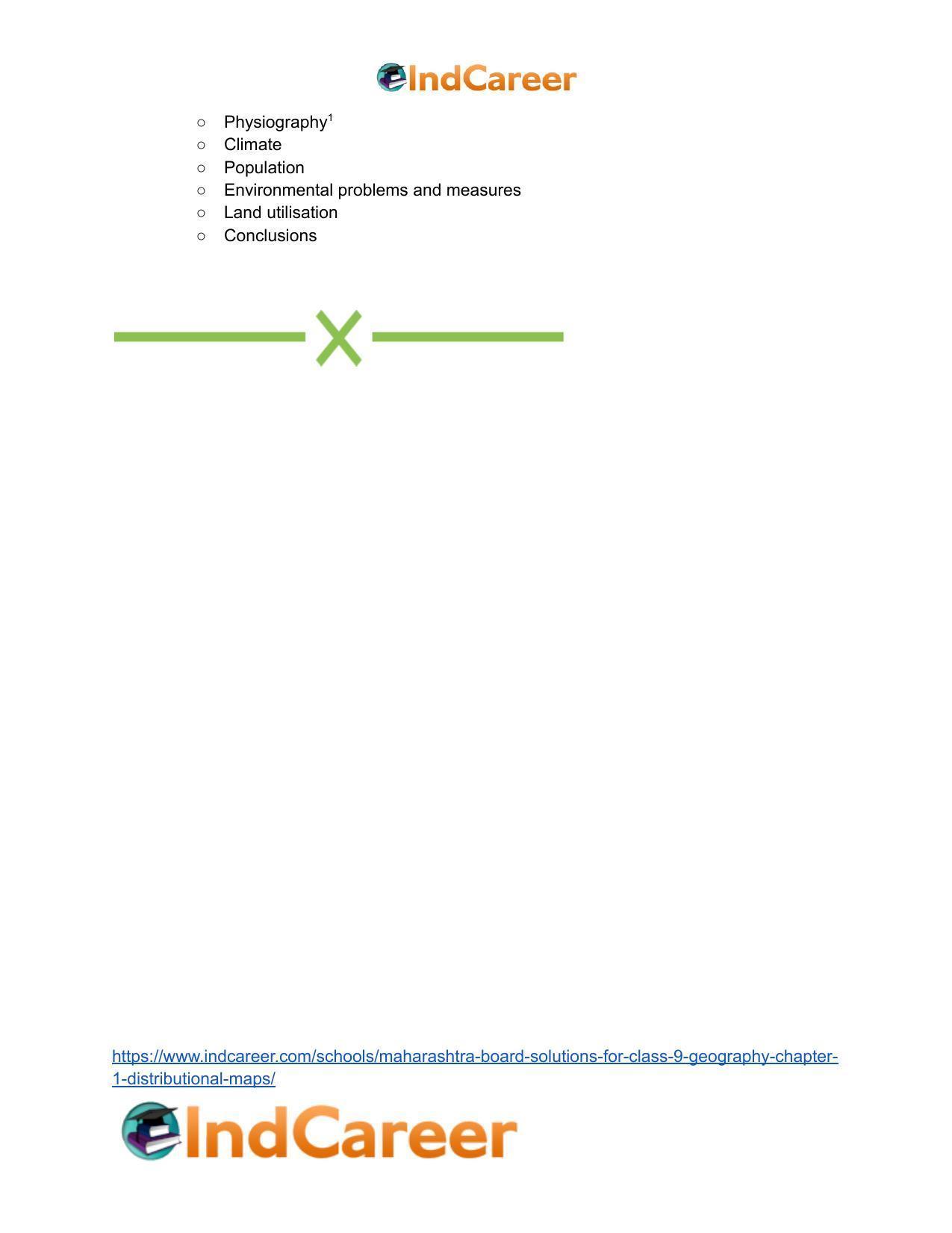 Maharashtra Board Solutions for Class 9- Geography: Chapter 1- Distributional Maps - Page 31