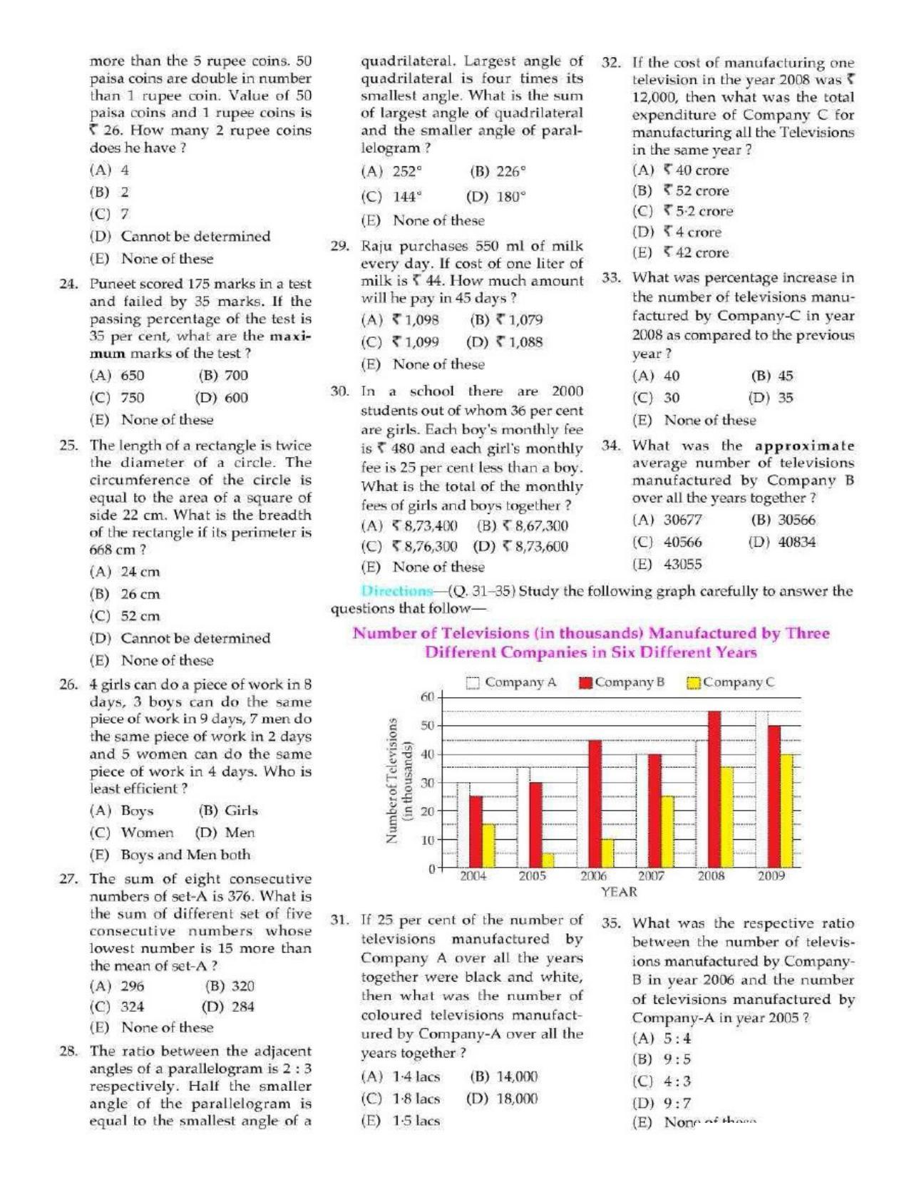SCERT Assam Reasoning D.El.Ed PET Model Paper - Page 8