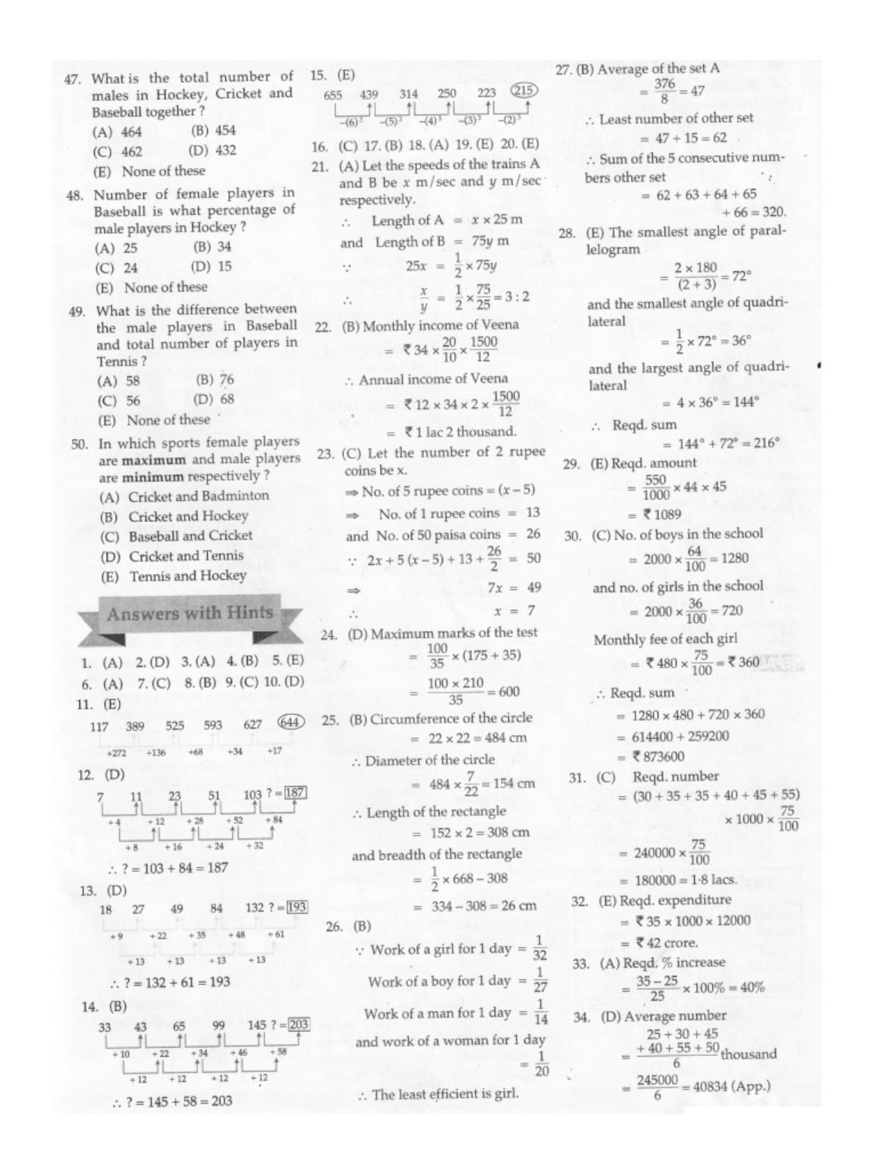 SCERT Assam Reasoning D.El.Ed PET Model Paper - Page 10