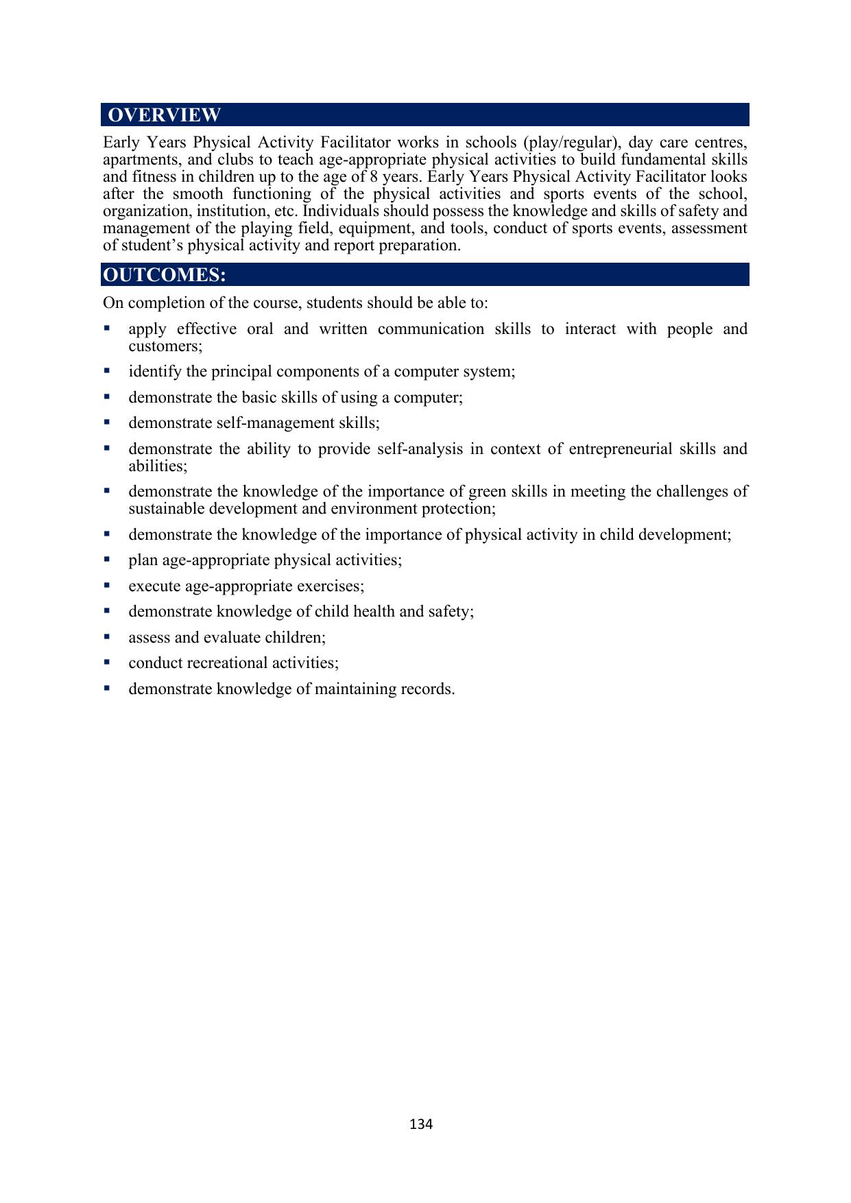 ICSE Early Years Physical Activity Facilitator Syllabus 2026 - Page 2
