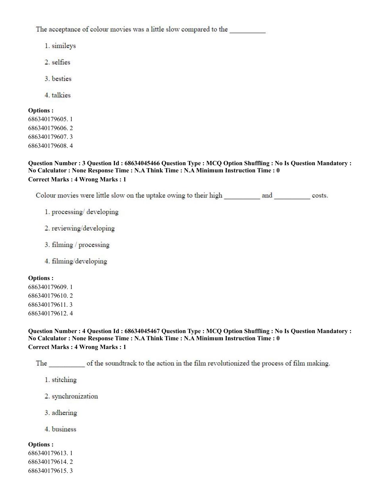 CUET PG 2023: ACQP24 – Vedanta, Sarvadarshan, Mimansa,Nyaya (Eng)-shift 3 (30-06-2023) Question Paper - Page 5