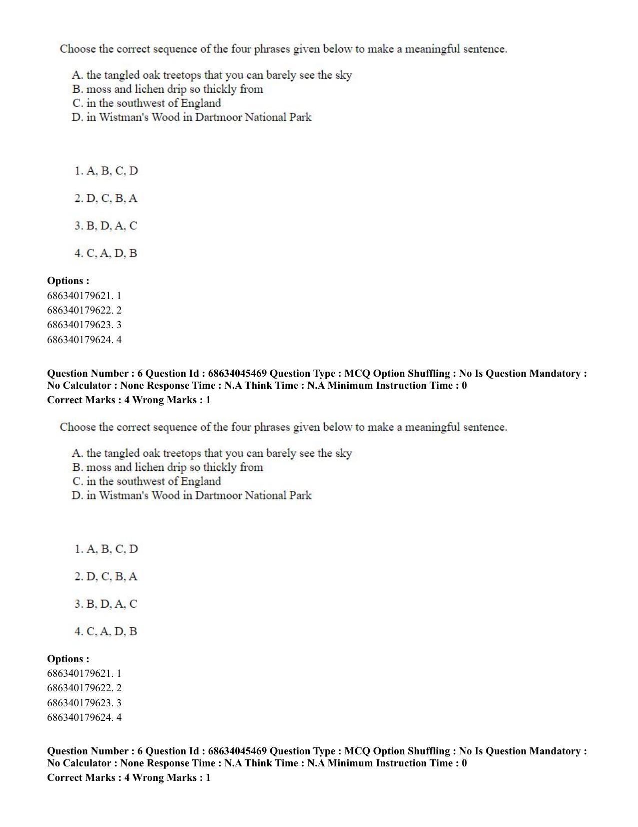 CUET PG 2023: ACQP24 – Vedanta, Sarvadarshan, Mimansa,Nyaya (Eng)-shift 3 (30-06-2023) Question Paper - Page 9