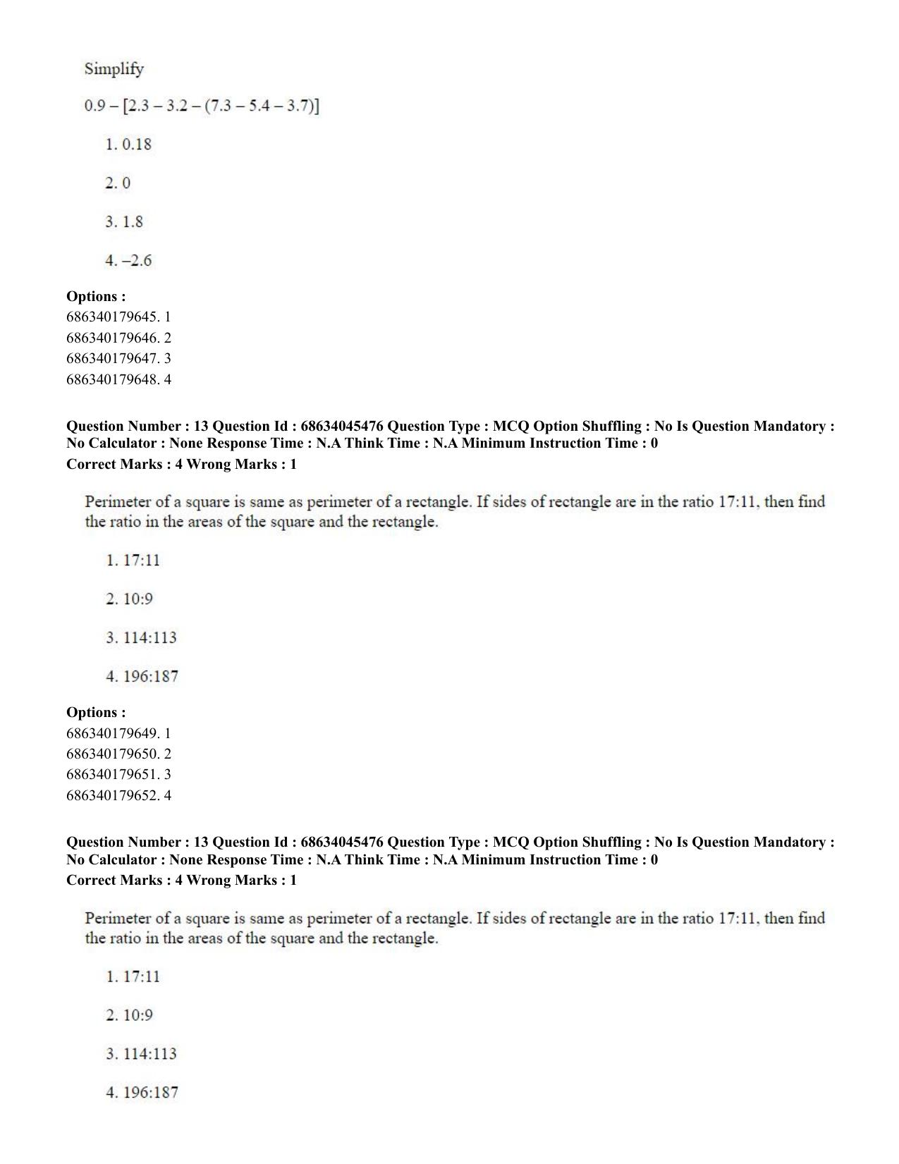 CUET PG 2023: ACQP24 – Vedanta, Sarvadarshan, Mimansa,Nyaya (Eng)-shift 3 (30-06-2023) Question Paper - Page 18