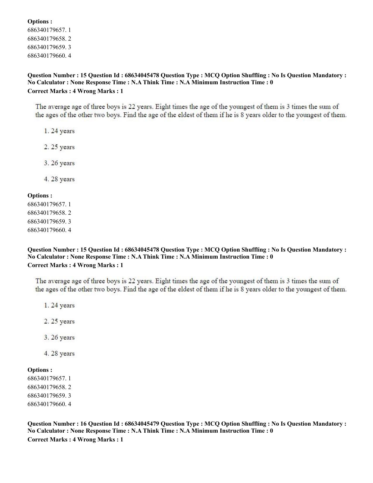 CUET PG 2023: ACQP24 – Vedanta, Sarvadarshan, Mimansa,Nyaya (Eng)-shift 3 (30-06-2023) Question Paper - Page 21