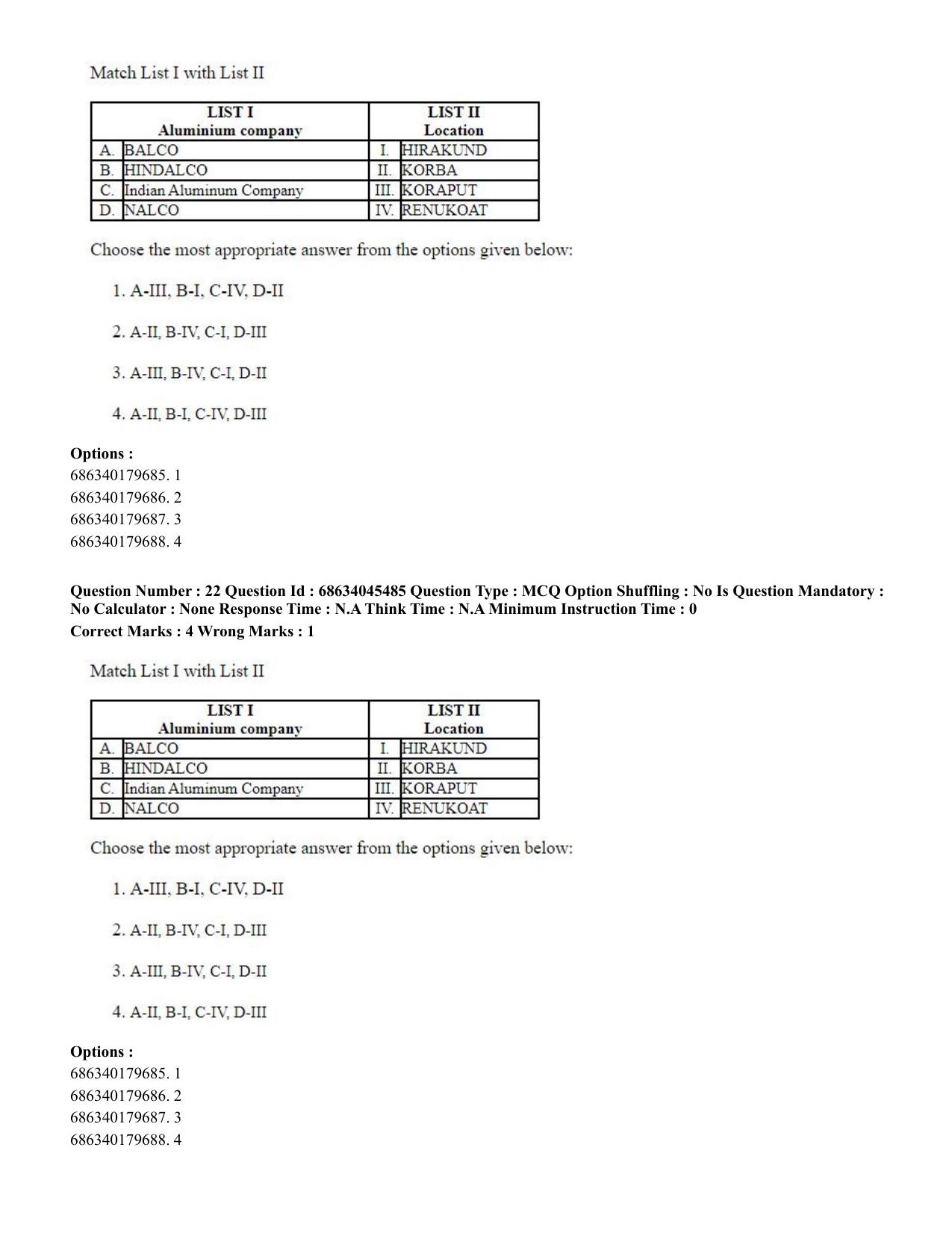 CUET PG 2023: ACQP24 – Vedanta, Sarvadarshan, Mimansa,Nyaya (Eng)-shift 3 (30-06-2023) Question Paper - Page 32