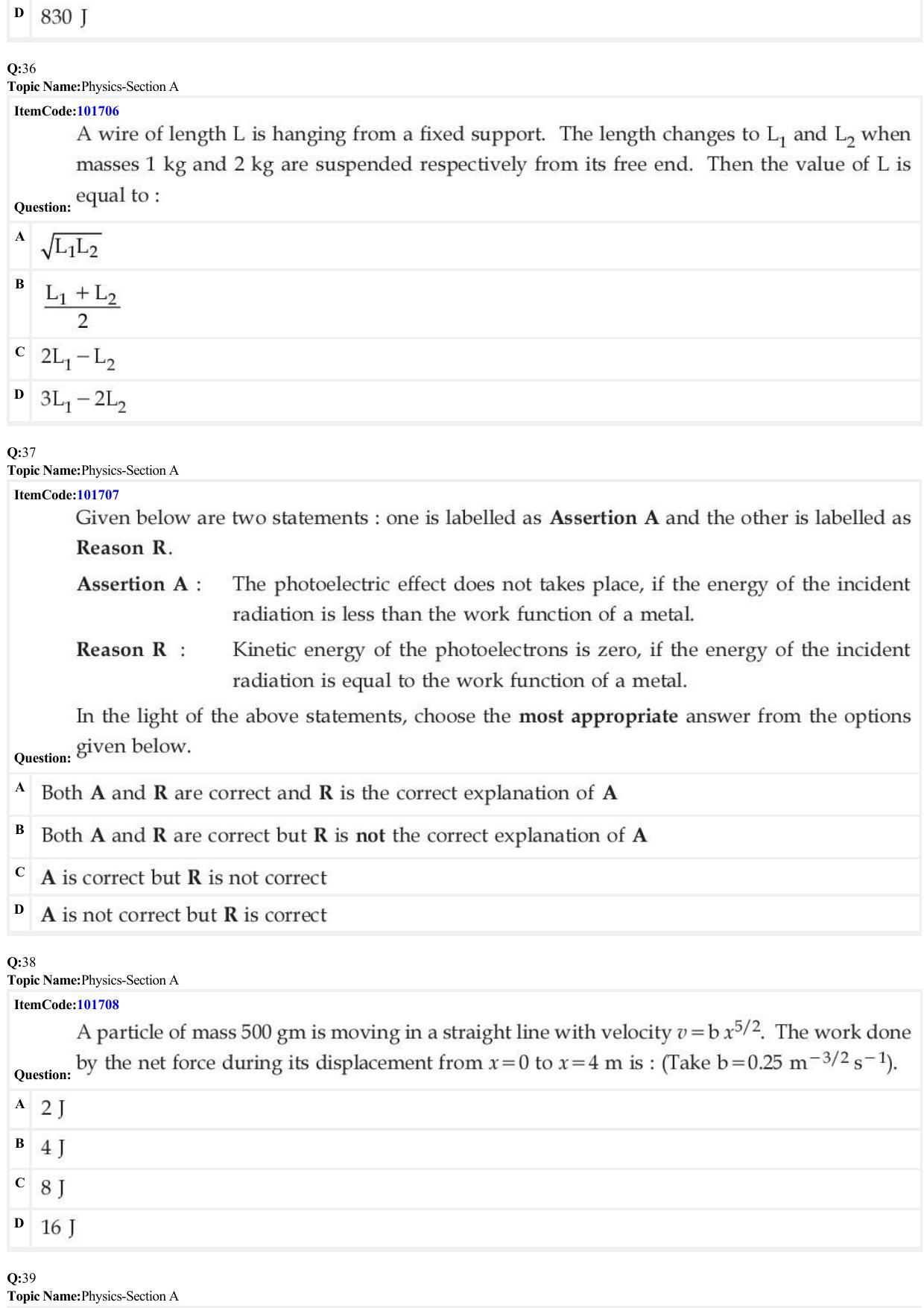 JEE Mains 2022: BTech English (Shift 1) 29-06-2022 Question Paper - Page 11
