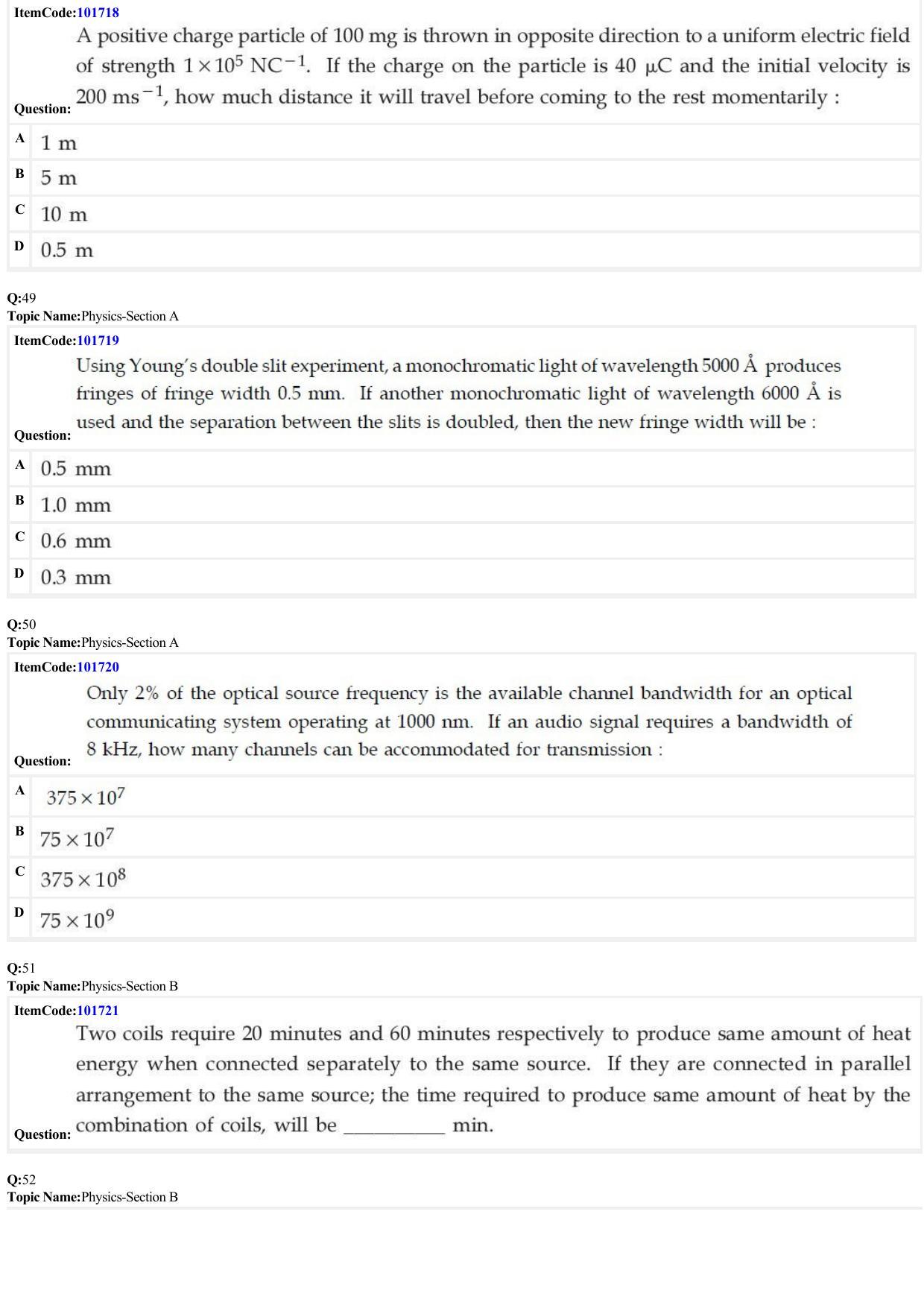 JEE Mains 2022: BTech English (Shift 1) 29-06-2022 Question Paper - Page 15
