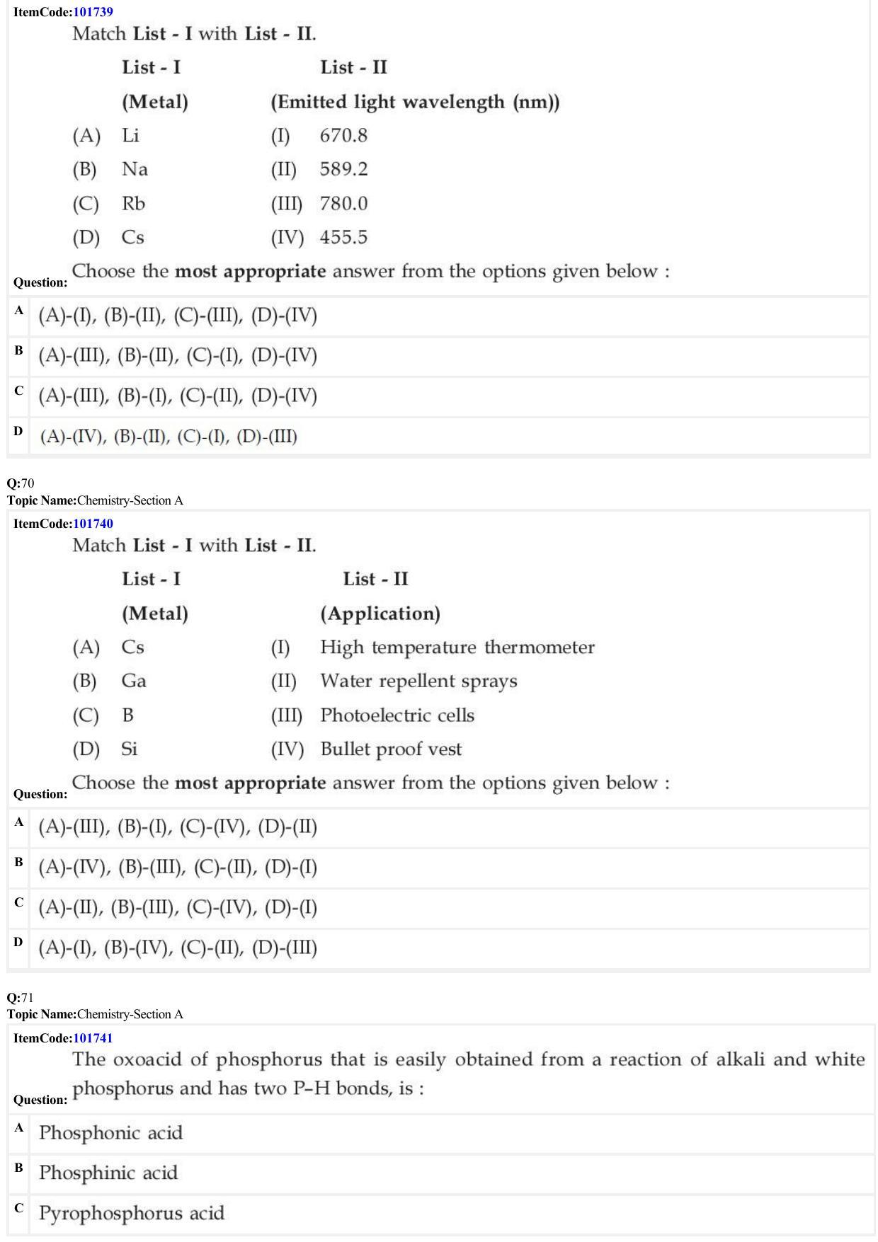 JEE Mains 2022: BTech English (Shift 1) 29-06-2022 Question Paper - Page 20