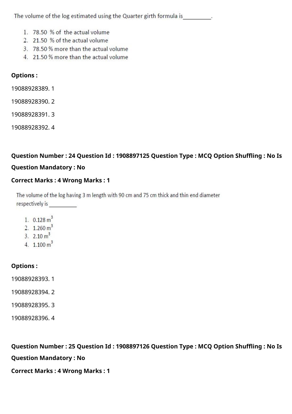 ICAR AIEEA PG 2021 FORESTRY AGROFORESTRY SILVICULTURE Question Paper - Page 13