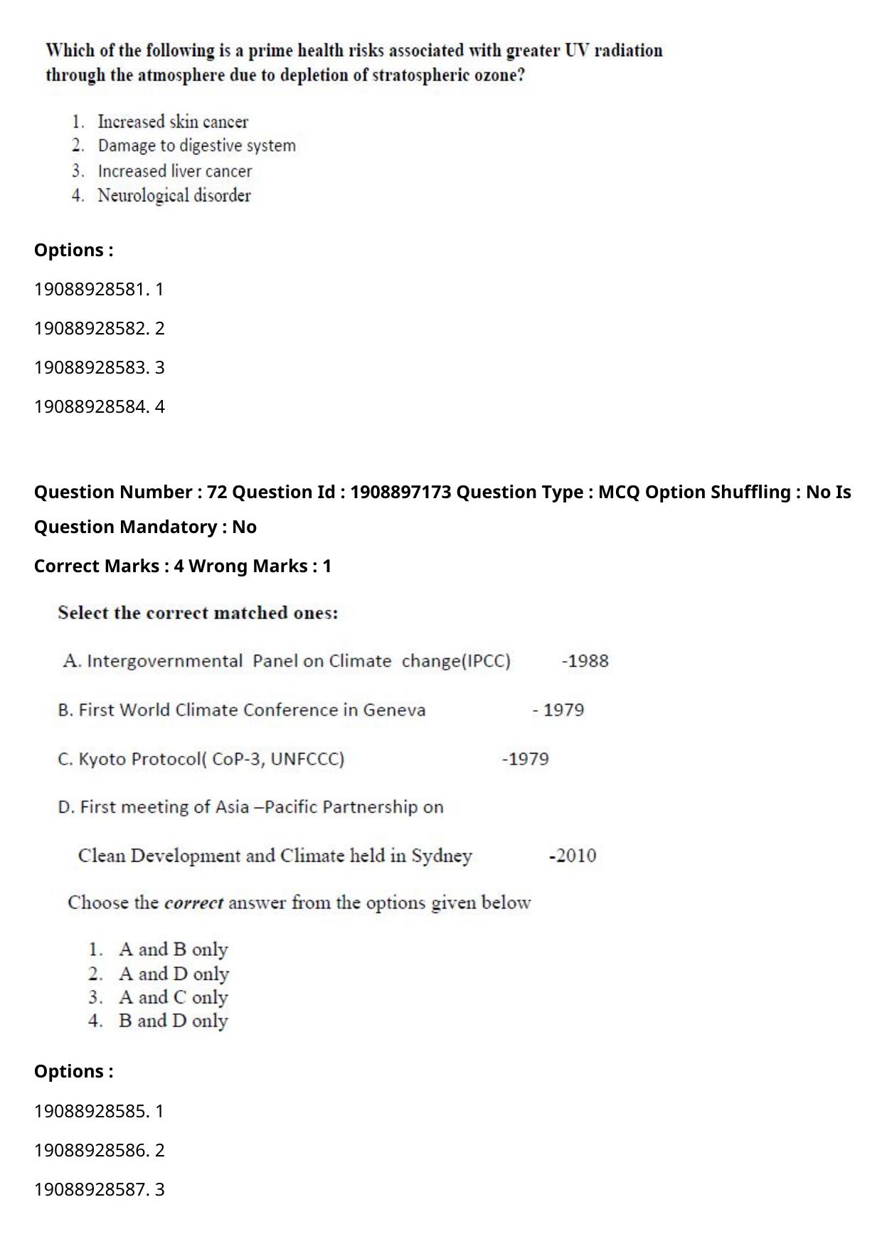 ICAR AIEEA PG 2021 FORESTRY AGROFORESTRY SILVICULTURE Question Paper - Page 37
