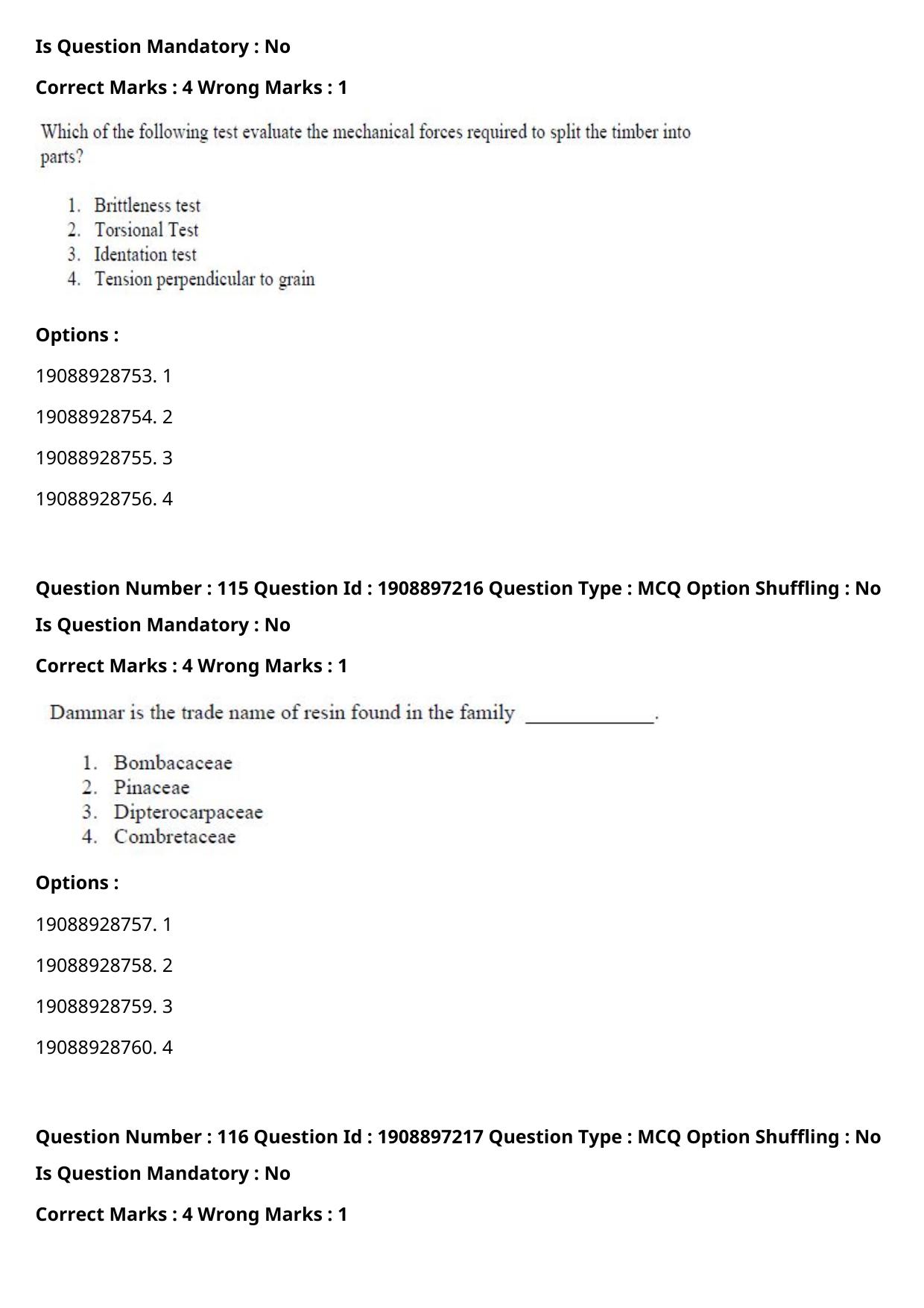 ICAR AIEEA PG 2021 FORESTRY AGROFORESTRY SILVICULTURE Question Paper - Page 59