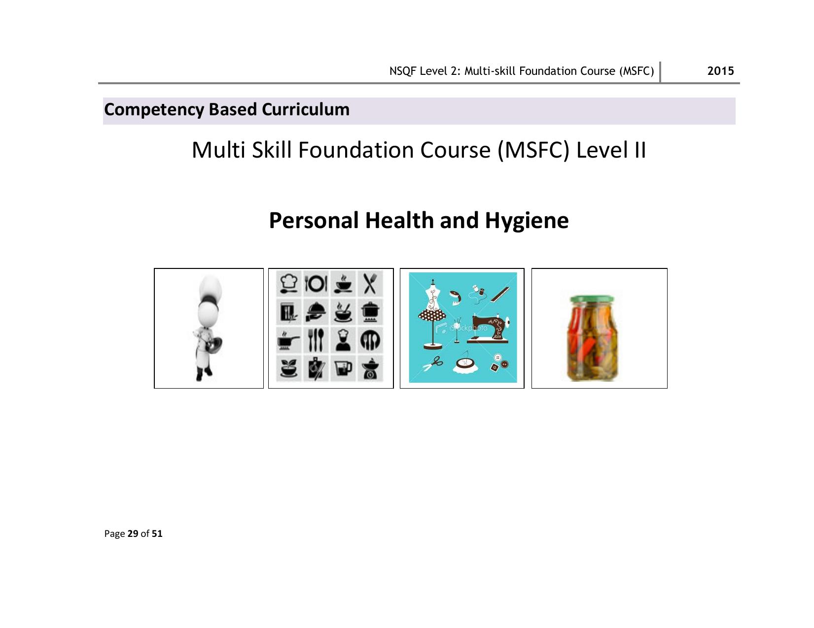 Maharashtra SSC Multi Skill Foundation Course (MSFC) Level I Syllabus - Page 82