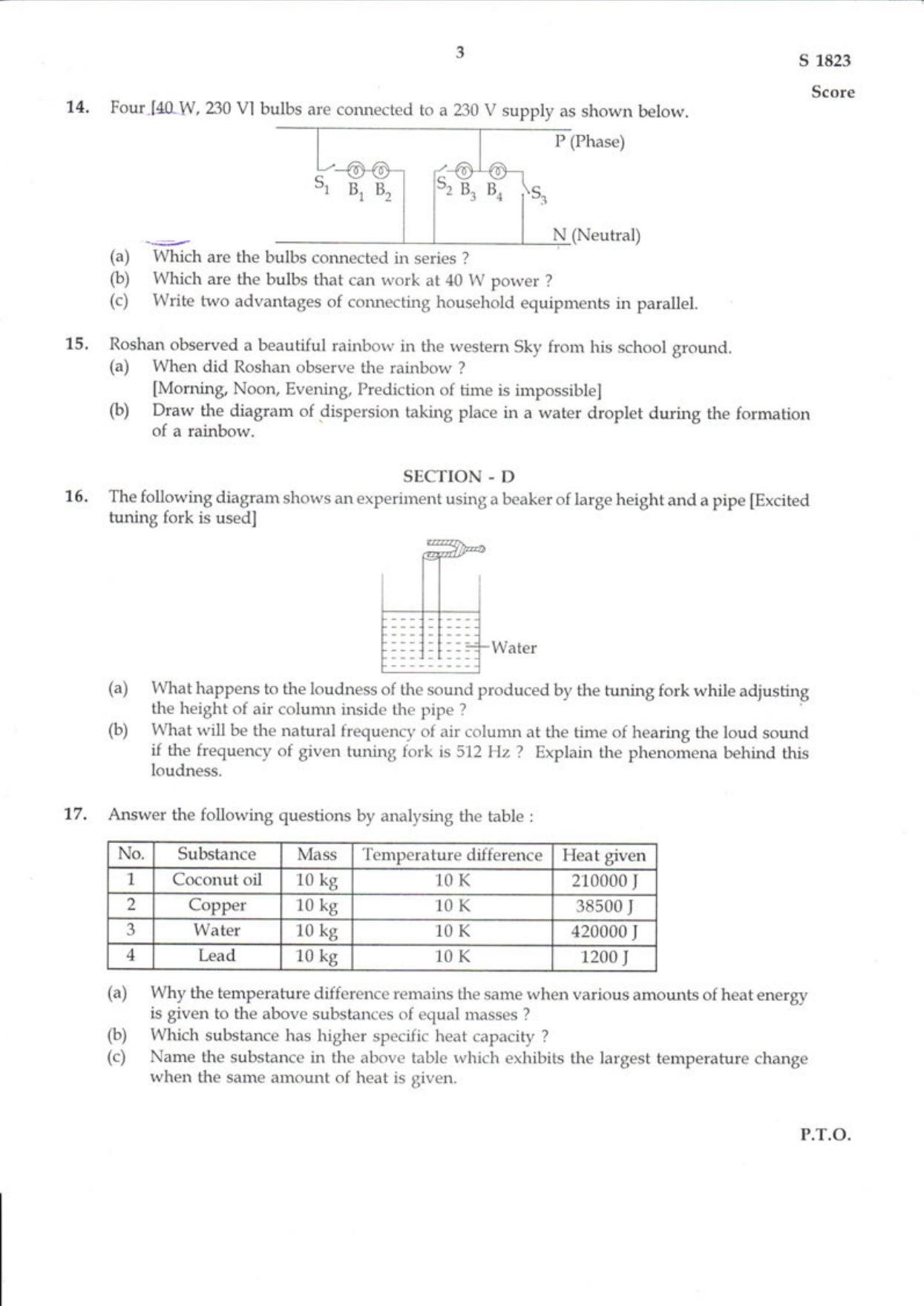 Kerala SSLC 2018 Physics (EM) Question Paper - Page 2
