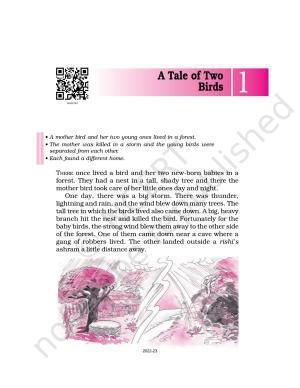 NCERT Book for Class 6 English(A Pact with the Sun) : Chapter 1-A Tale of Two Birds