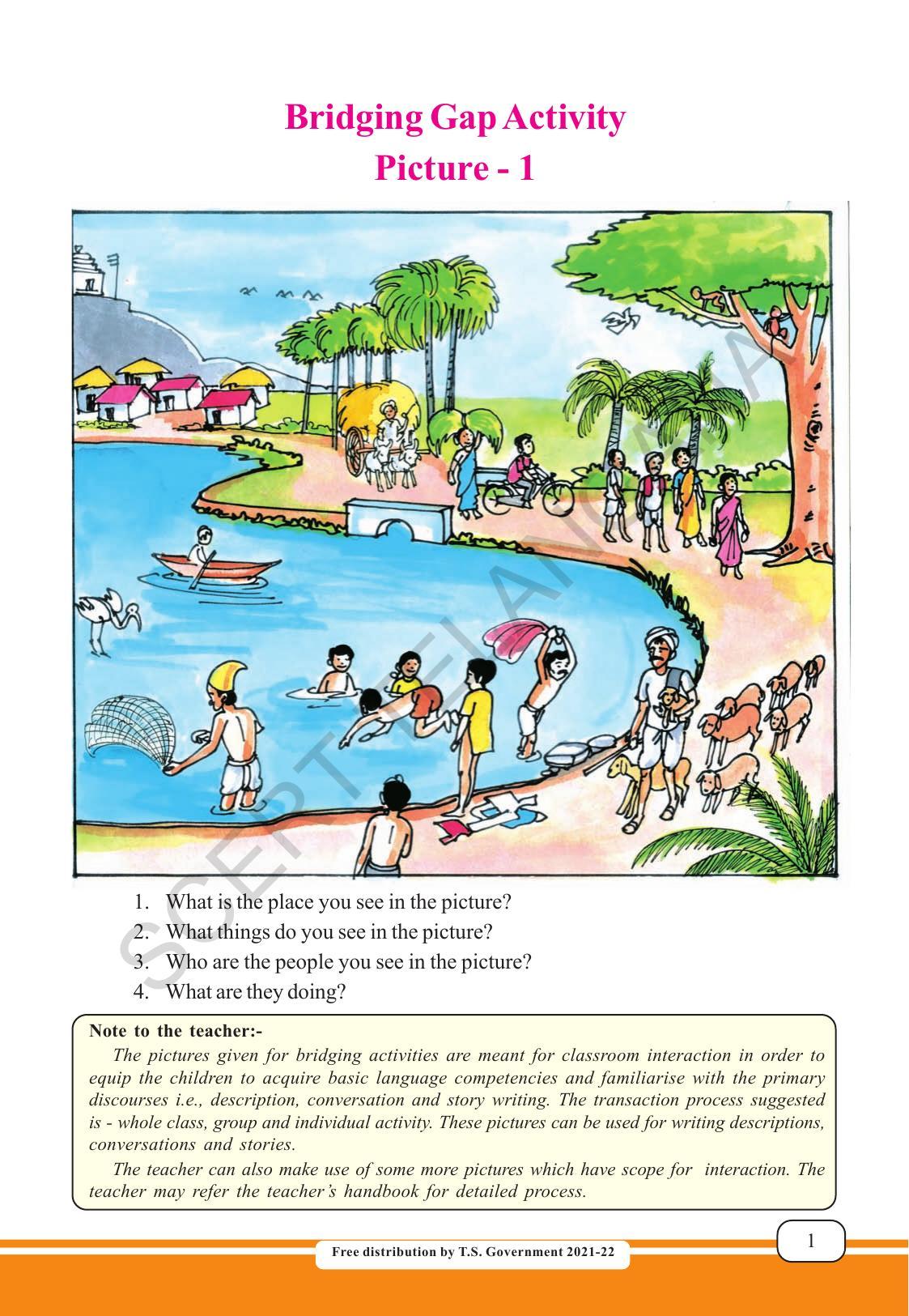 TS SCERT Class 4 English (English Medium) Text Book - Page 9