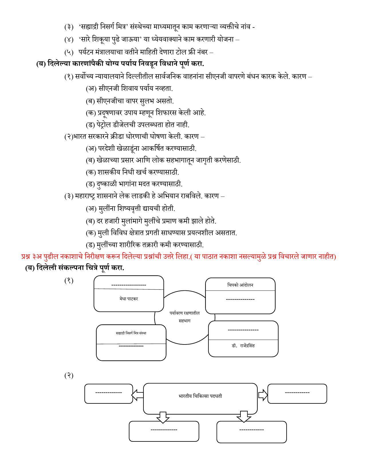 Maharashtra Board Class 12 इतिहास (माध्यम मराठी) 2023 Question Bank - Page 36