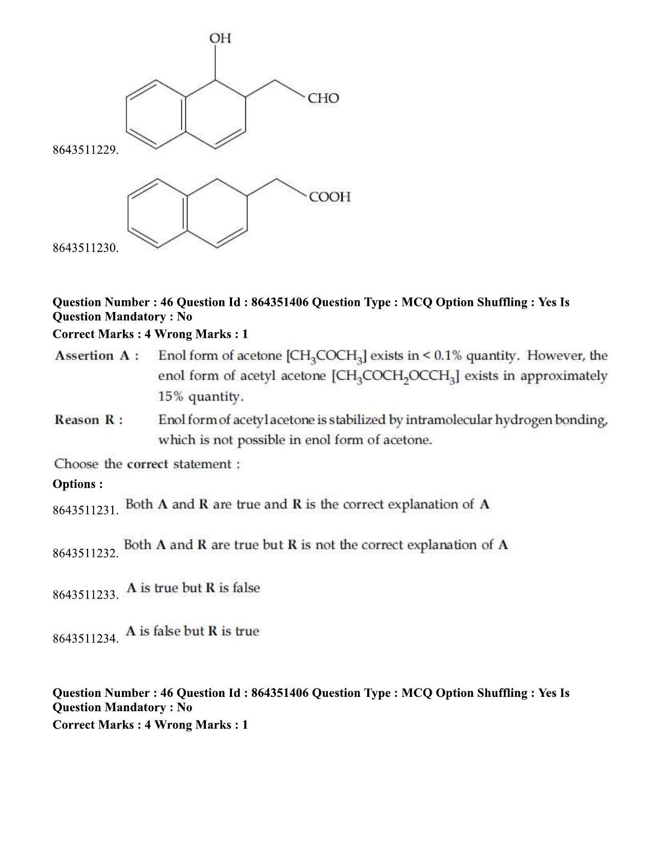JEE Mains 2021: BTech EM (Shift 1) 16-03-2021 Question Paper - Page 54