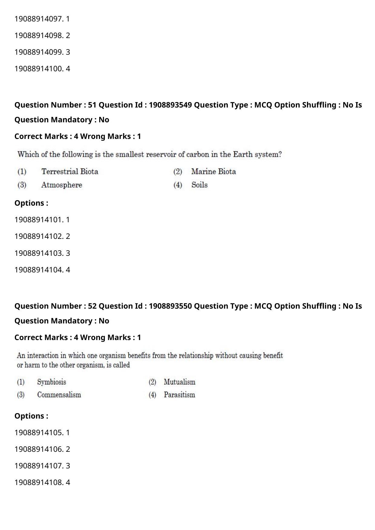 CUET PG 2021 PGQP32 Question Paper - Page 26