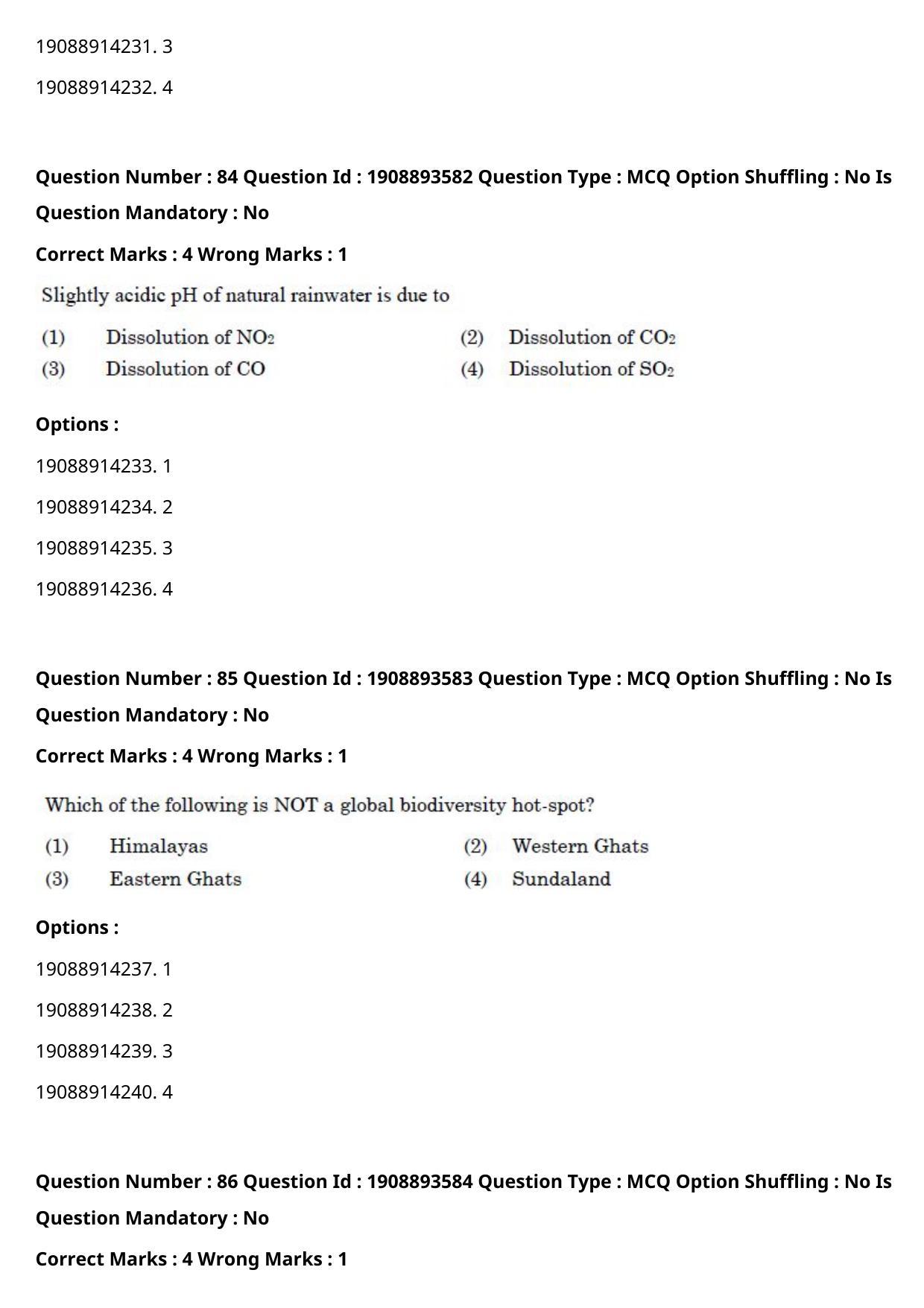 CUET PG 2021 PGQP32 Question Paper - Page 43