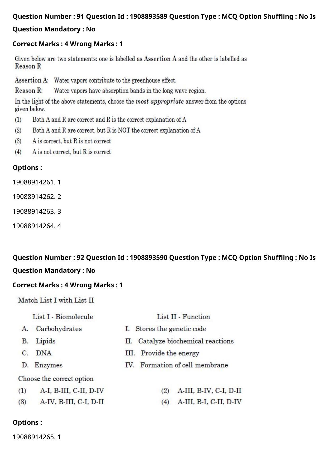 CUET PG 2021 PGQP32 Question Paper - Page 46